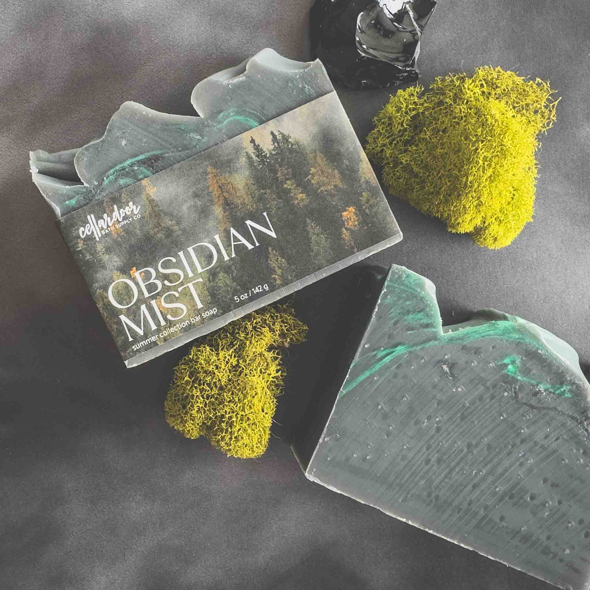 Cellar Door Bath Supply Co. Obsidian Mist Bar Soap