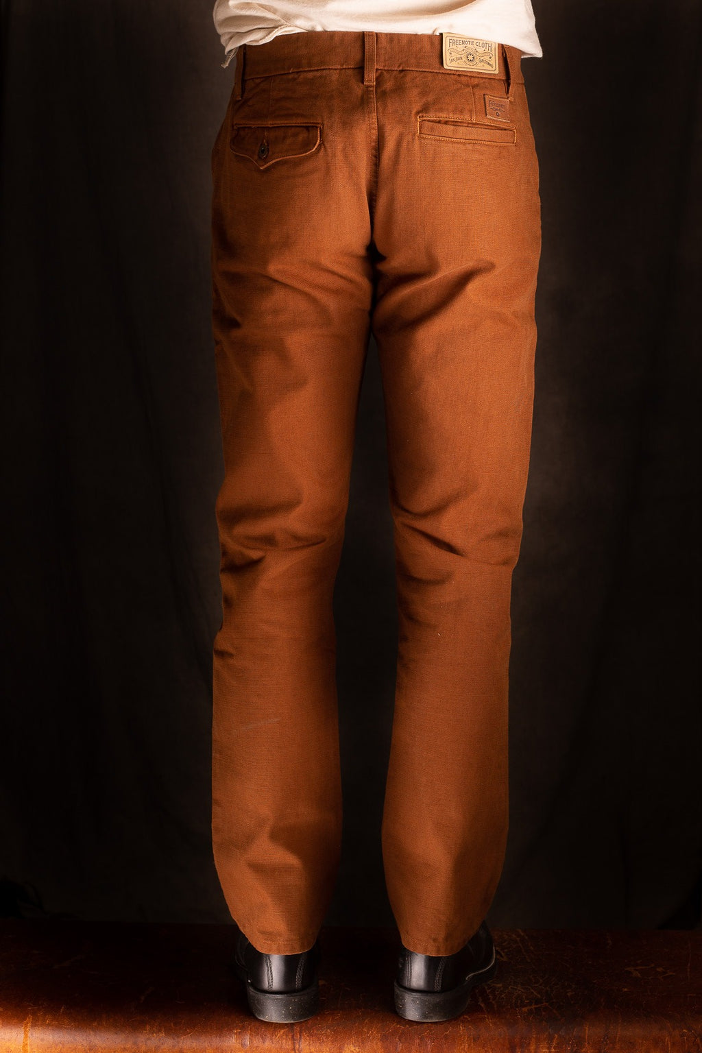 Freenote Cloth - Workers Chino Slim Fit 14 Ounce Slub - Rust