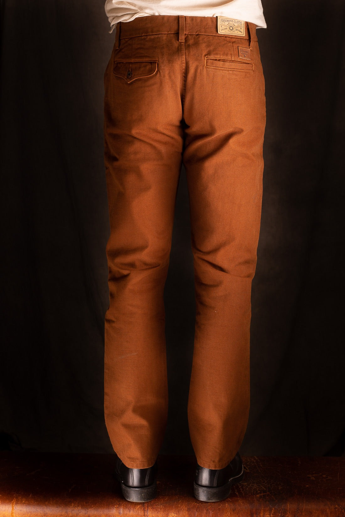 Freenote Cloth - Workers Chino Slim Fit 14 Ounce Slub - Rust
