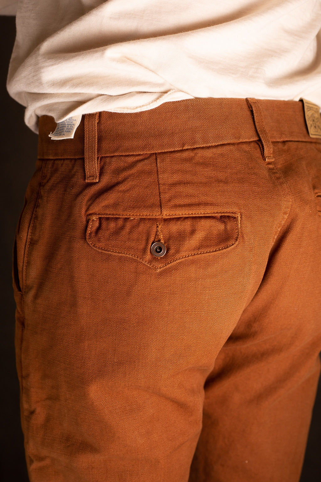 Freenote Cloth - Workers Chino Slim Fit 14 Ounce Slub - Rust
