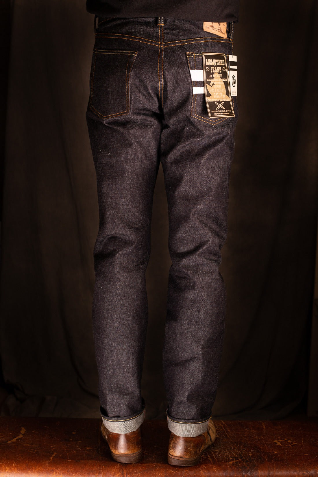 Momotaro 0605-SP 15,7oz Zimbabwe Cotton Denim GTB Natural Tapered