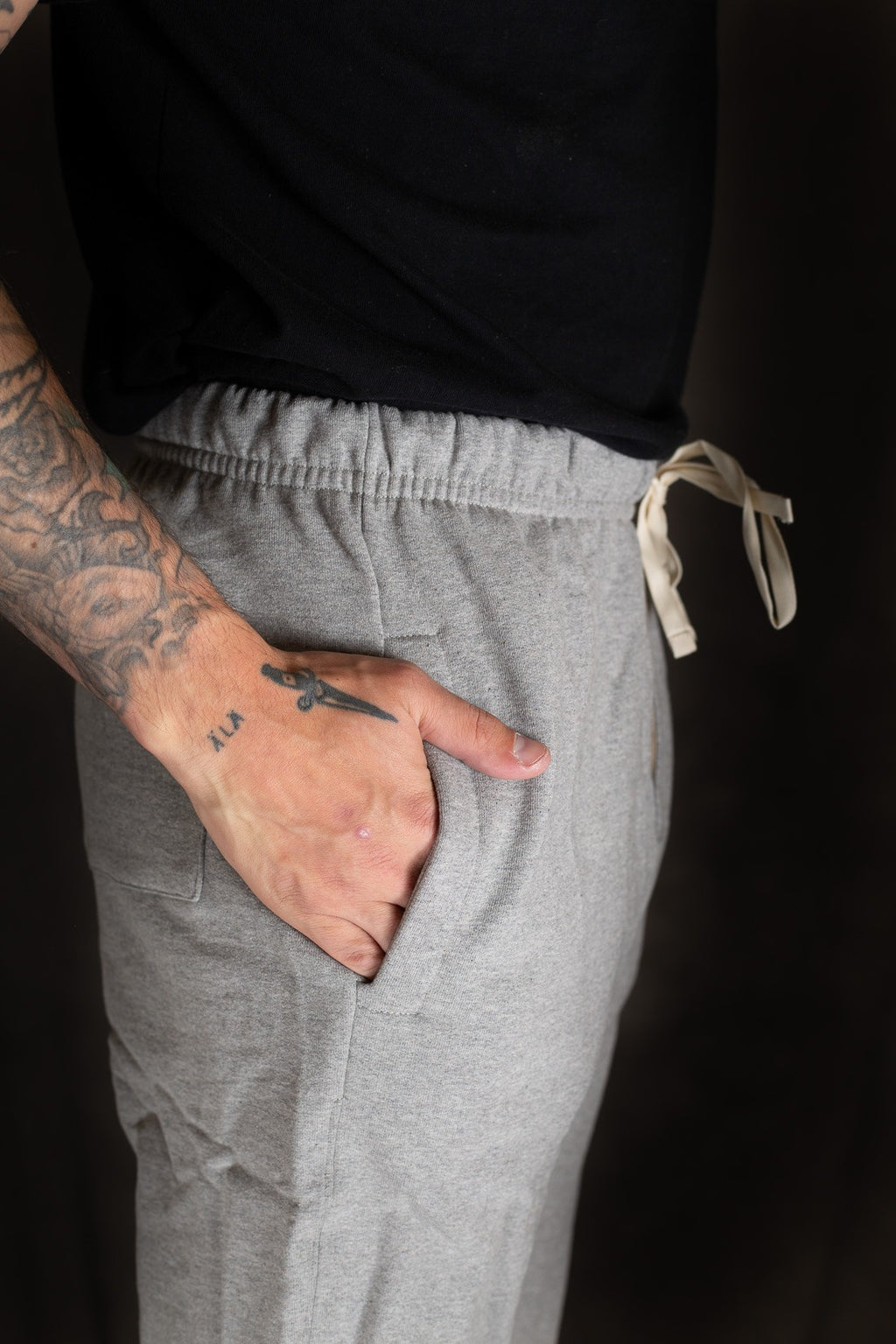 Merz b. Schwanen 3S50 LOOPWHEELED SWEATPANTS HEAVY 14.8OZ