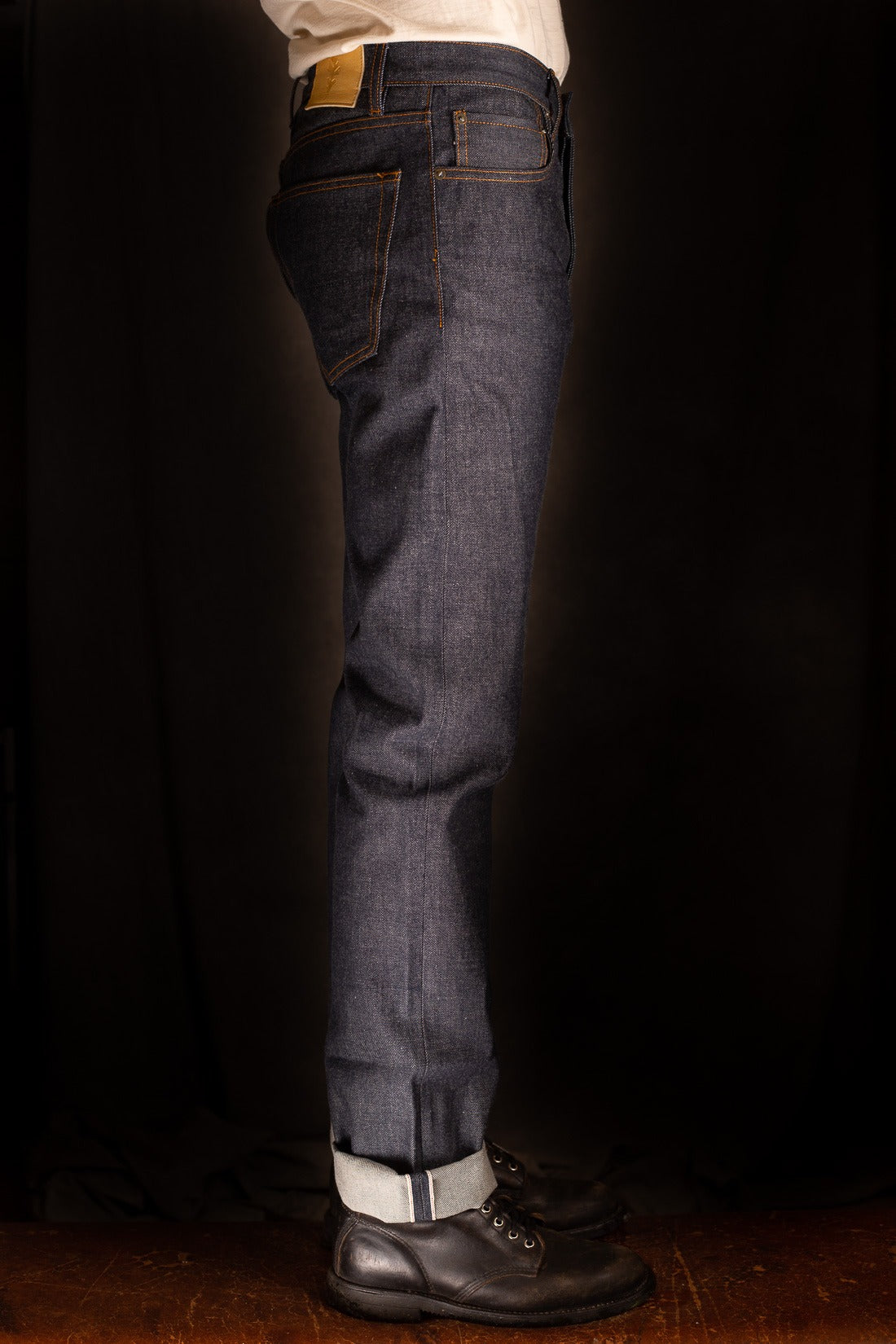 Ginew - WEST FORK - Tapered -"RED" JEAN 13 OZ