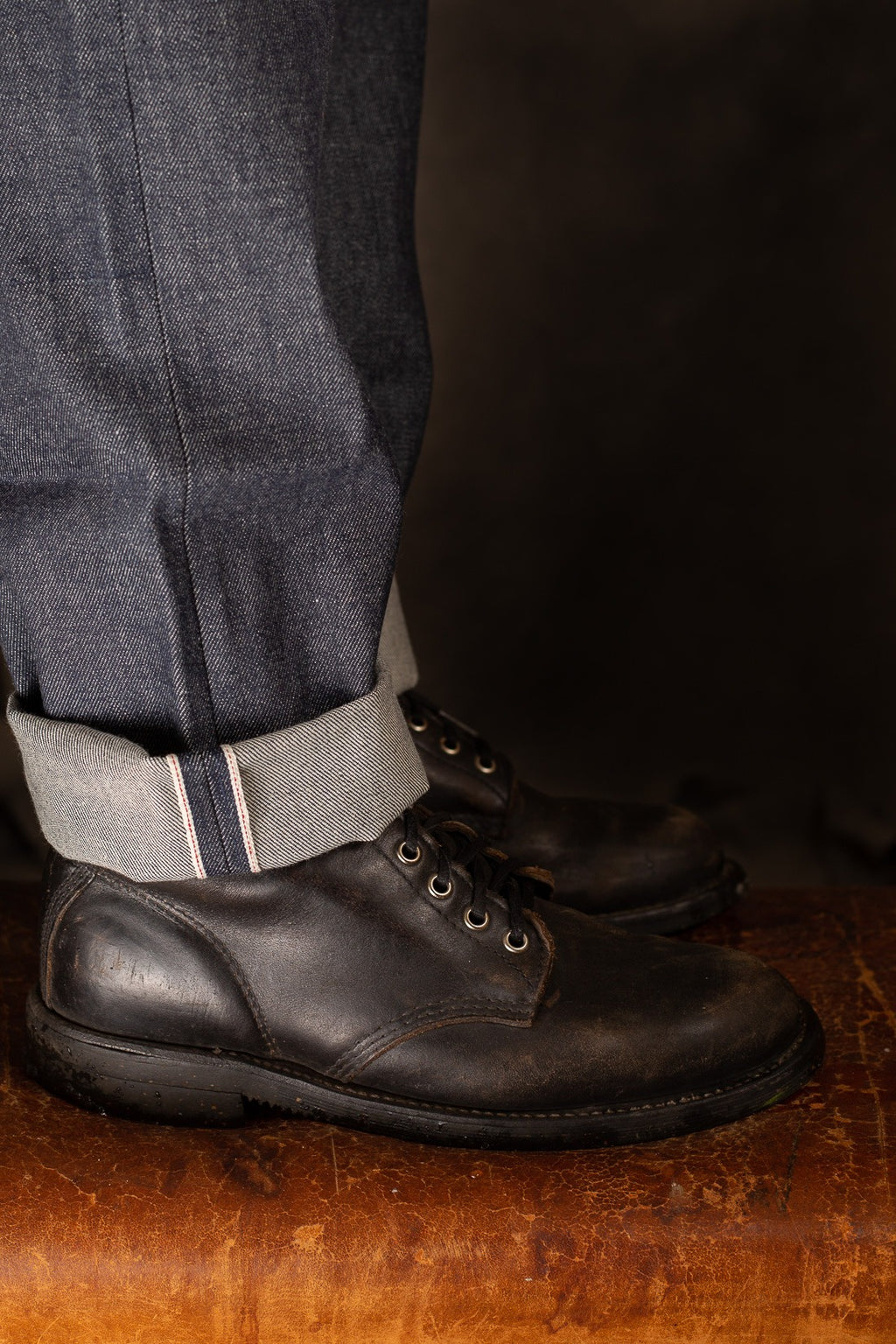 Ginew - WEST FORK - Tapered -"RED" JEAN 13 OZ