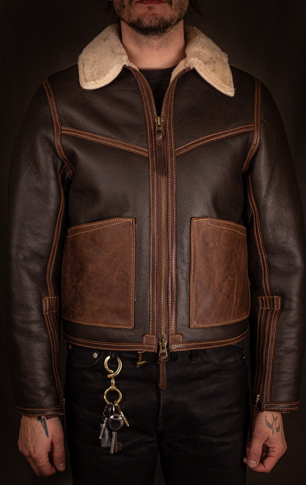 Iron Heart X Simmons Bilt - C3 Style Jacket - IHSB-C3J