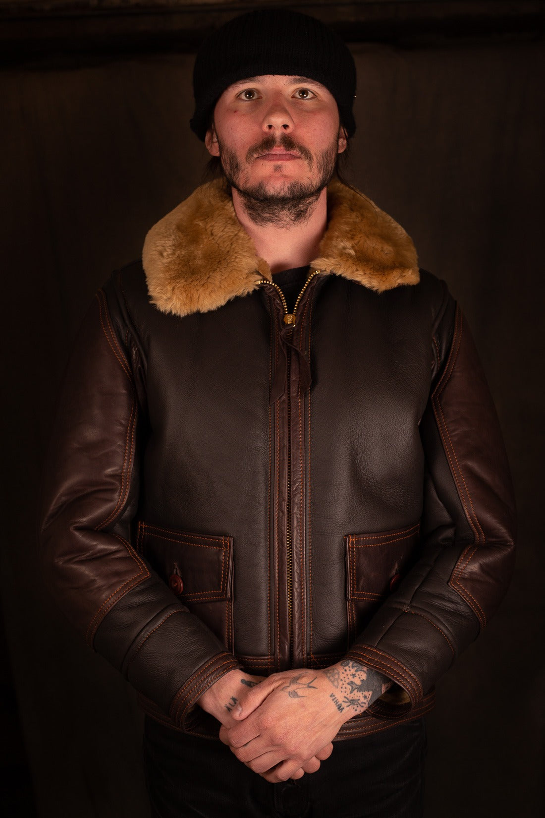 Iron Heart X Simmons Bilt Flight Jacket IHSB-ANJ4