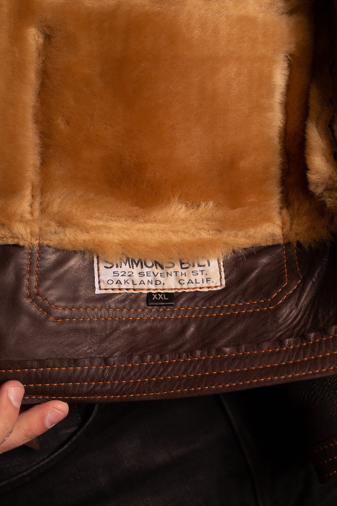 Iron Heart X Simmons Bilt Flight Jacket IHSB-ANJ4