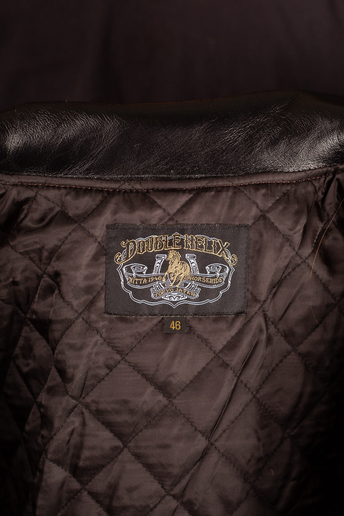 Double Helix The Innovator Horsehide Jacket Black