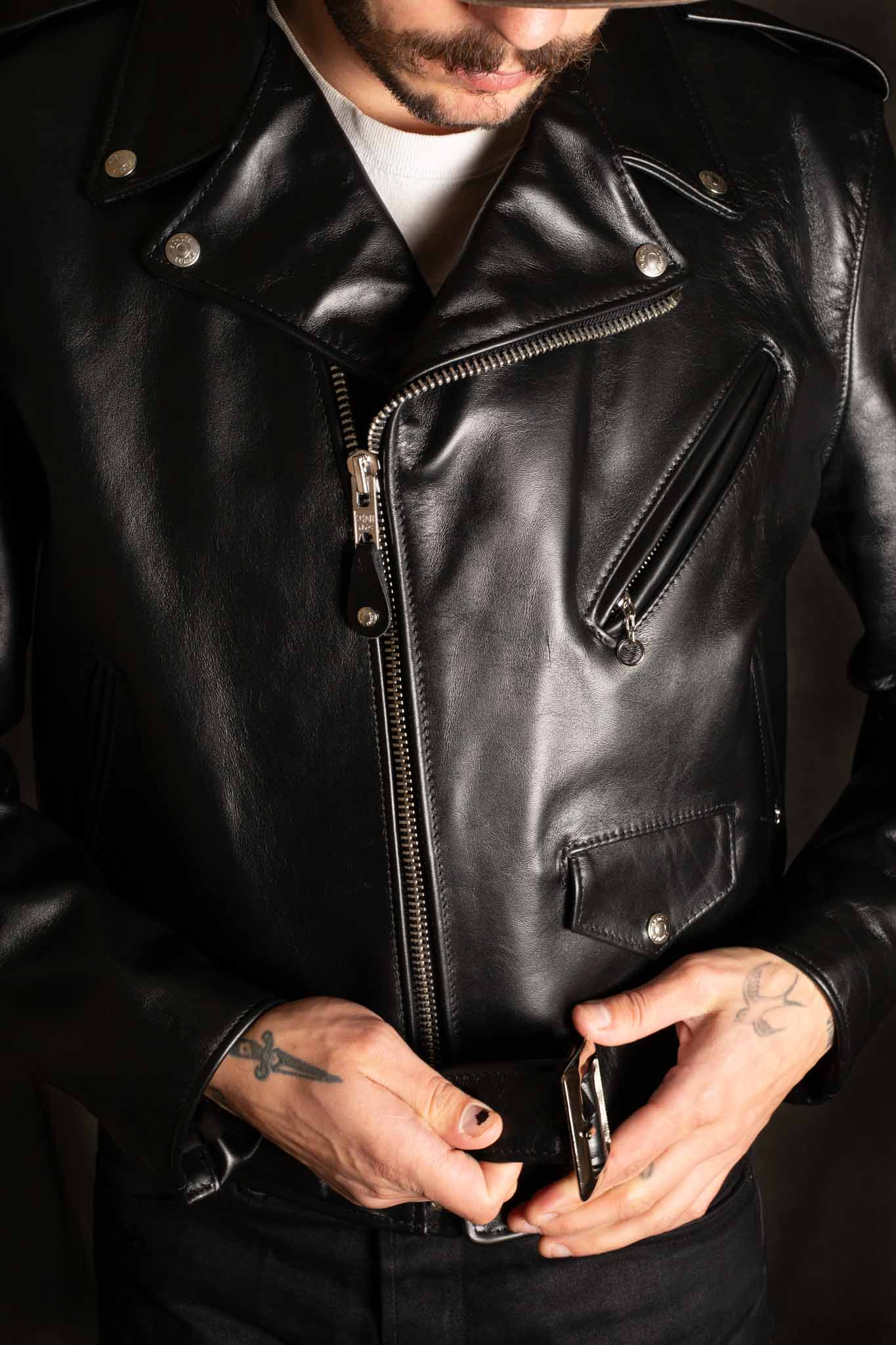 Schott 618HH Horsehide Perfecto Leather Jacket