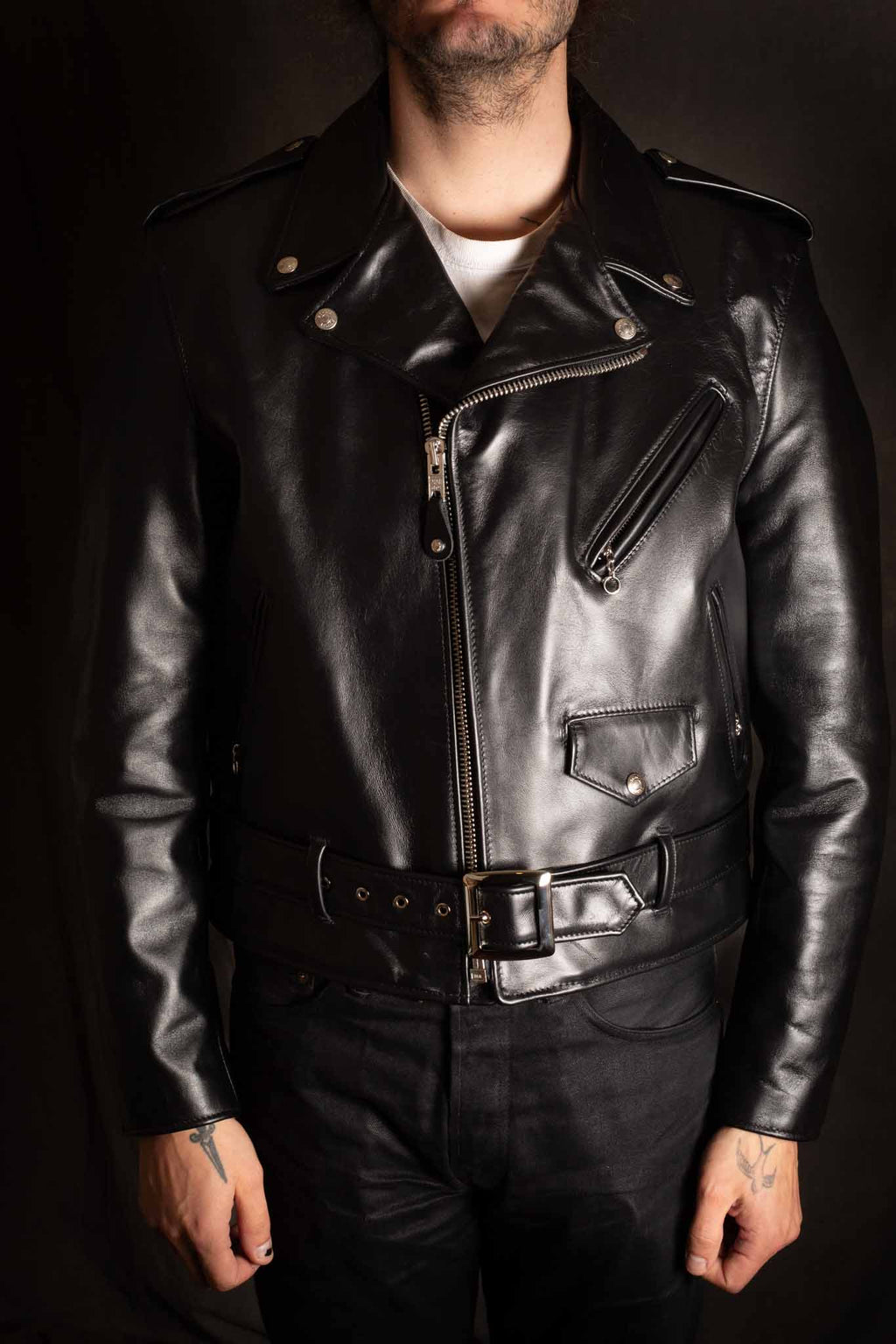 Schott 618HH Horsehide Perfecto Leather Jacket