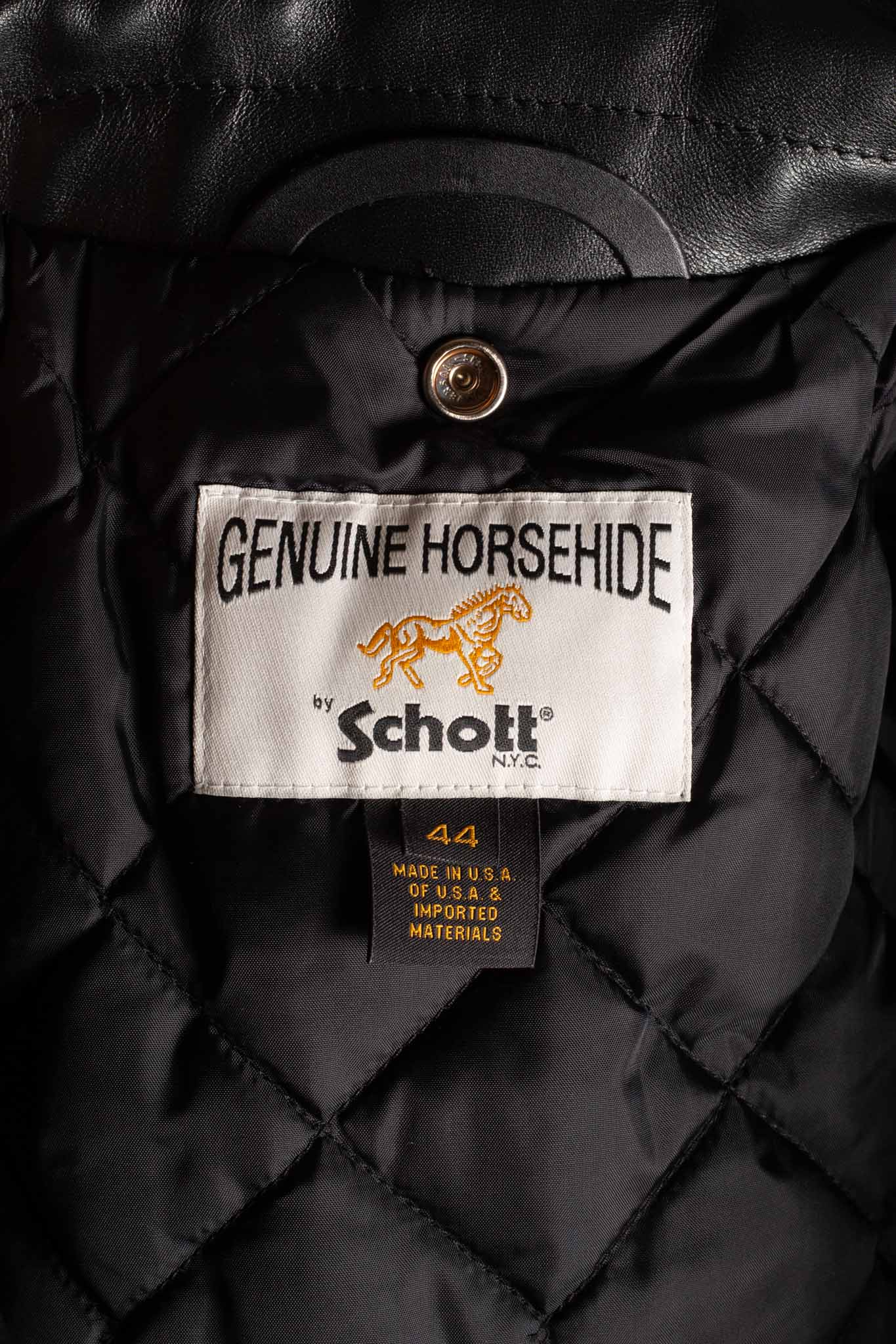 Schott 618HH Horsehide Perfecto Leather Jacket