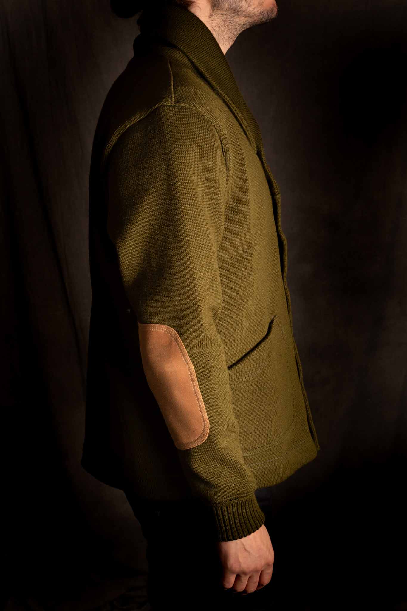 Dehen Shawl Sweater Coat 2.0 - Loden