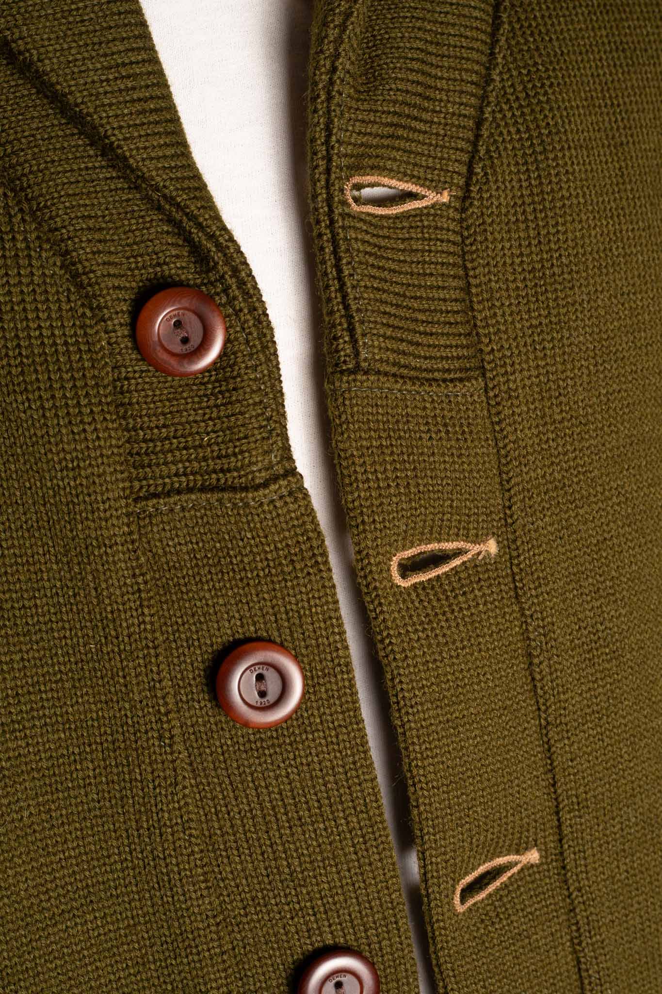 Dehen Shawl Sweater Coat 2.0 - Loden