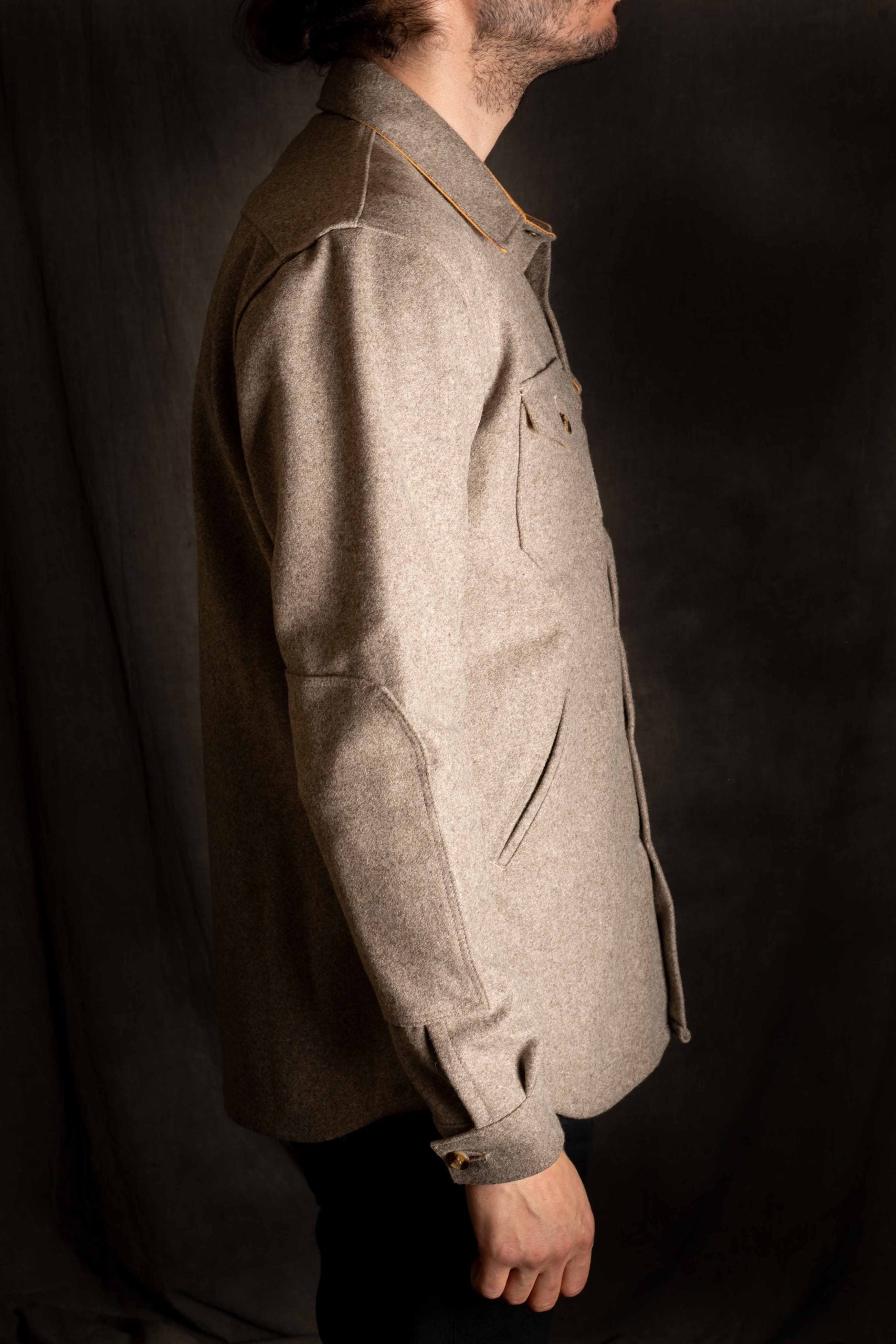 Dehen Crissman Overshirt - Oatmeal