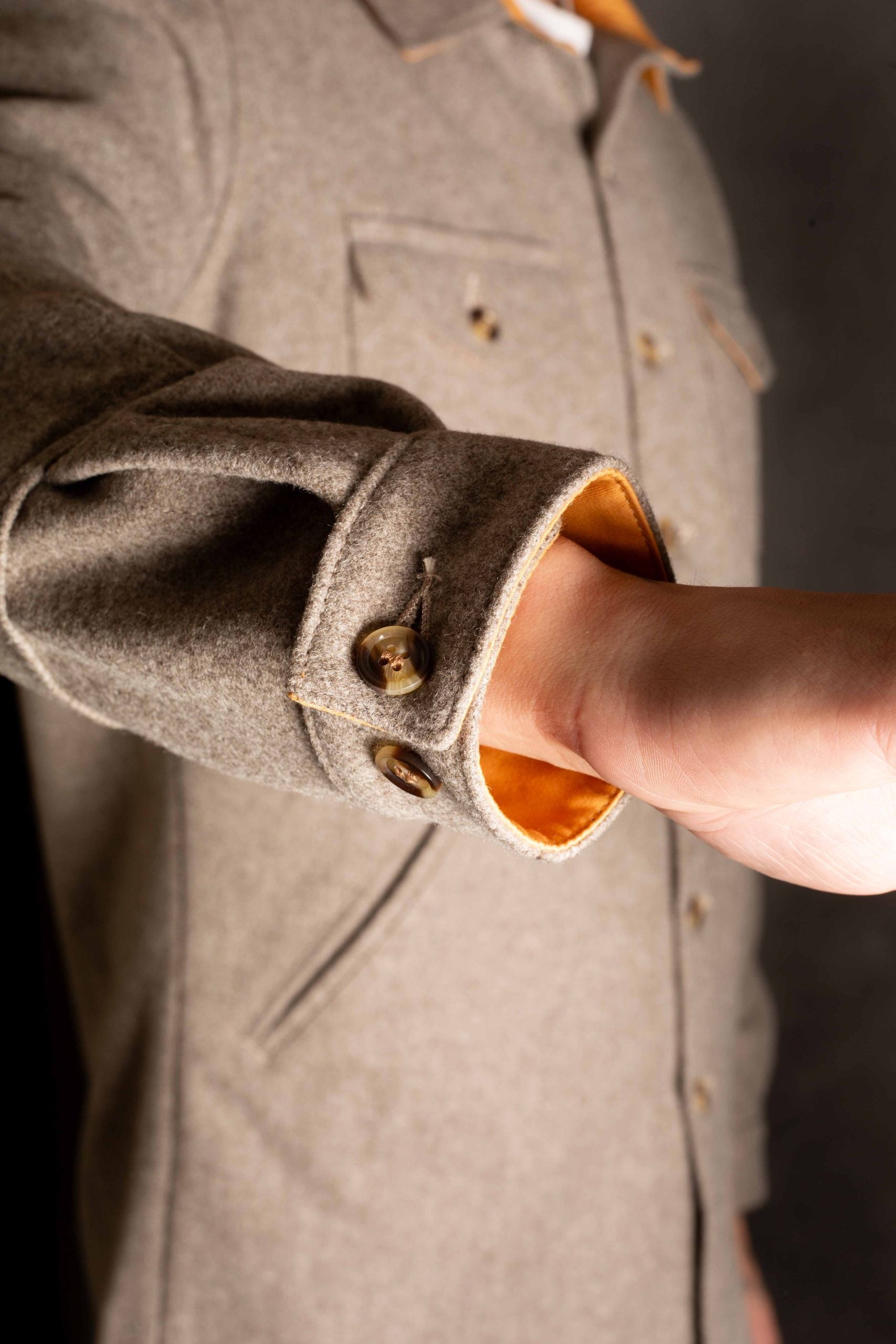 Dehen Crissman Overshirt - Oatmeal