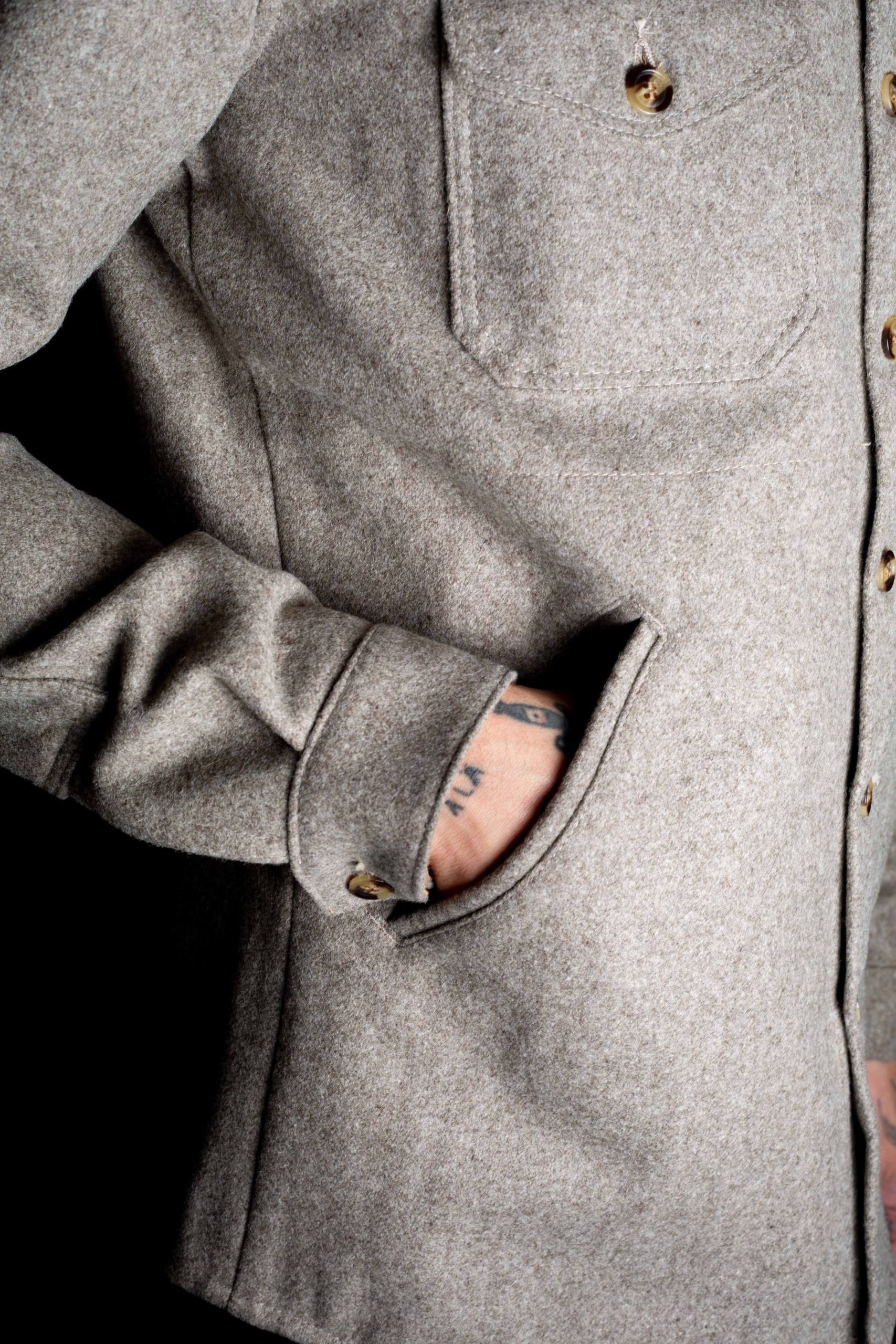 Dehen Crissman Overshirt - Oatmeal