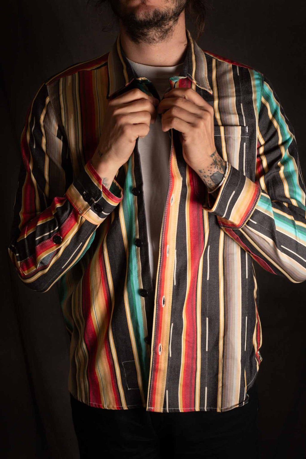 Ginew - Mohican Striped Shirt