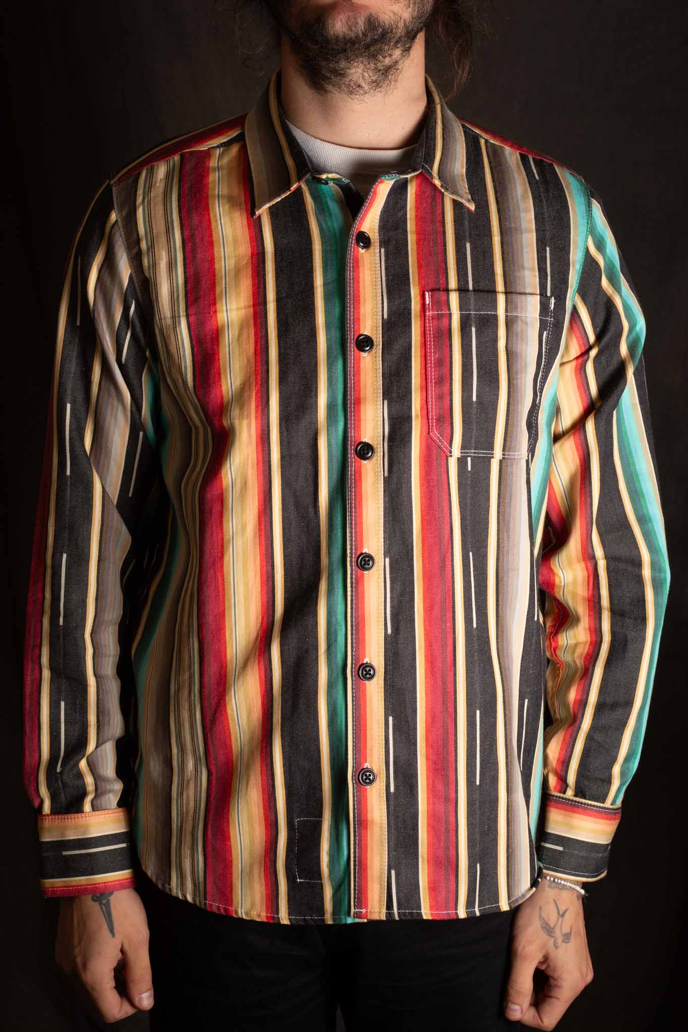 Ginew - Mohican Striped Shirt