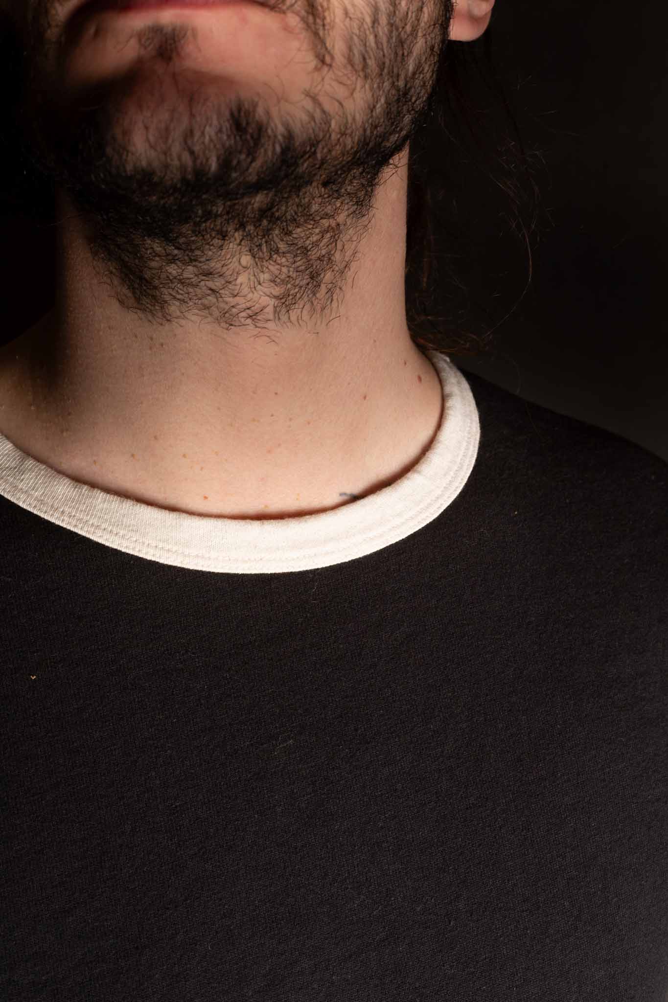 Freenote Cloth - ringer s/s t-shirt black