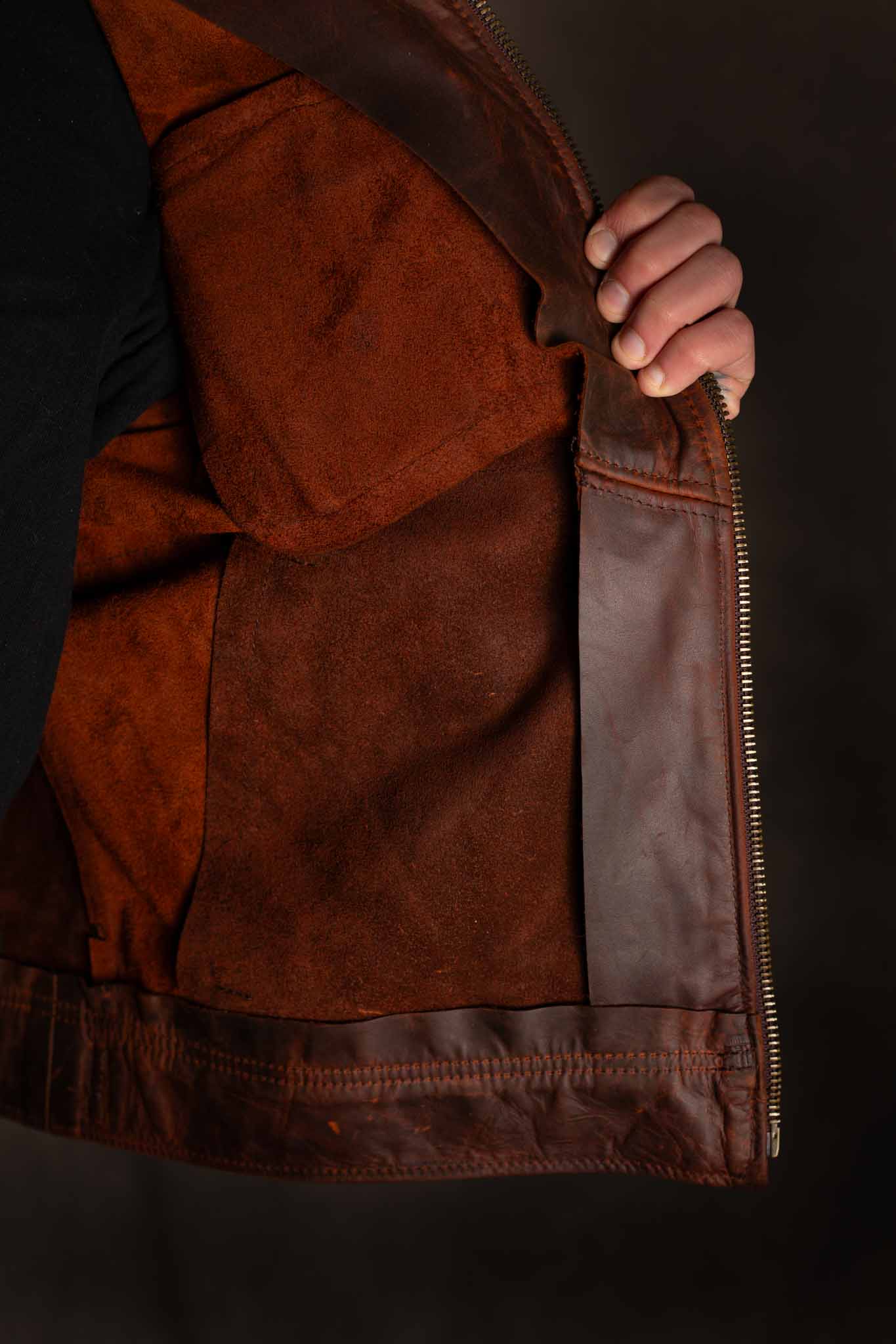 Schott 528 Unlined Cowhide Trucker Jacket