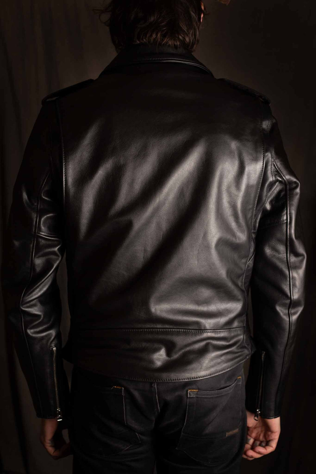 Schott 626 Perfecto Lightweight Fitted Cowhide Motorcycle Jacket