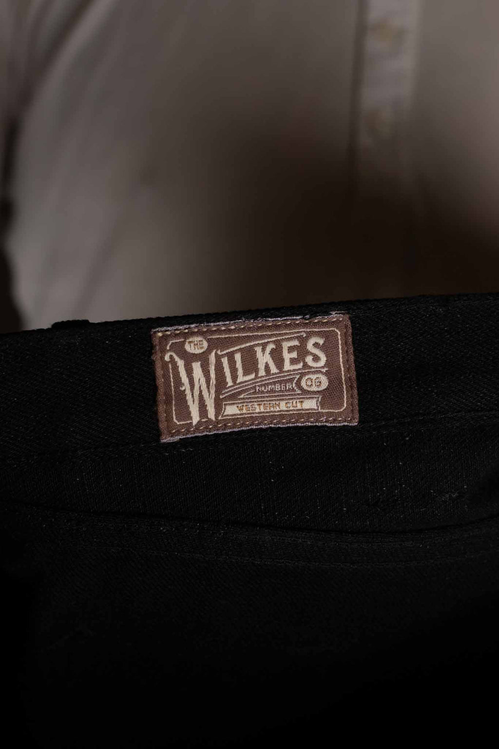 Freenote Cloth - wilkes western 17 ounce black denim