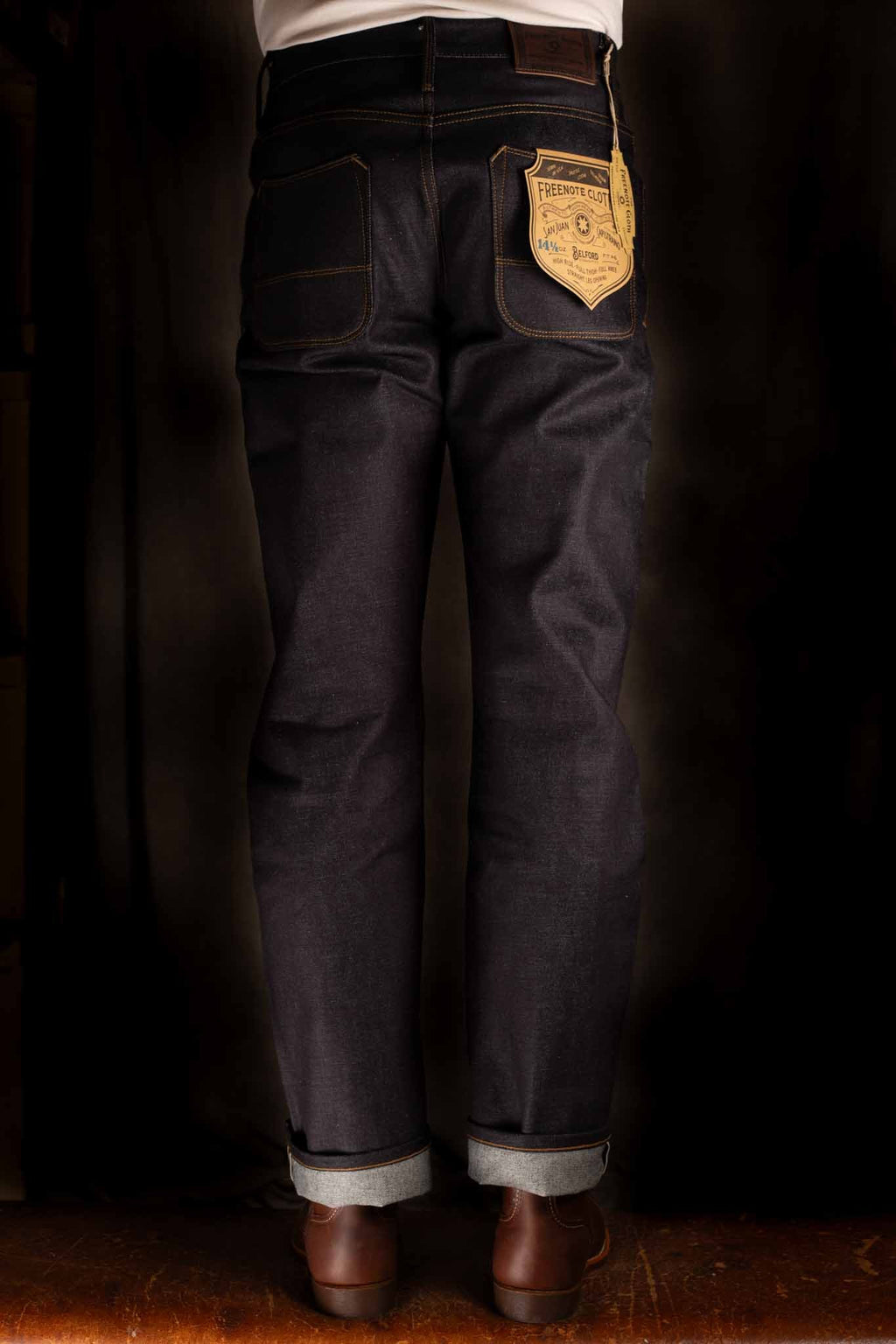 Freenote Cloth - belford straight 14.50 ounce kaihara denim