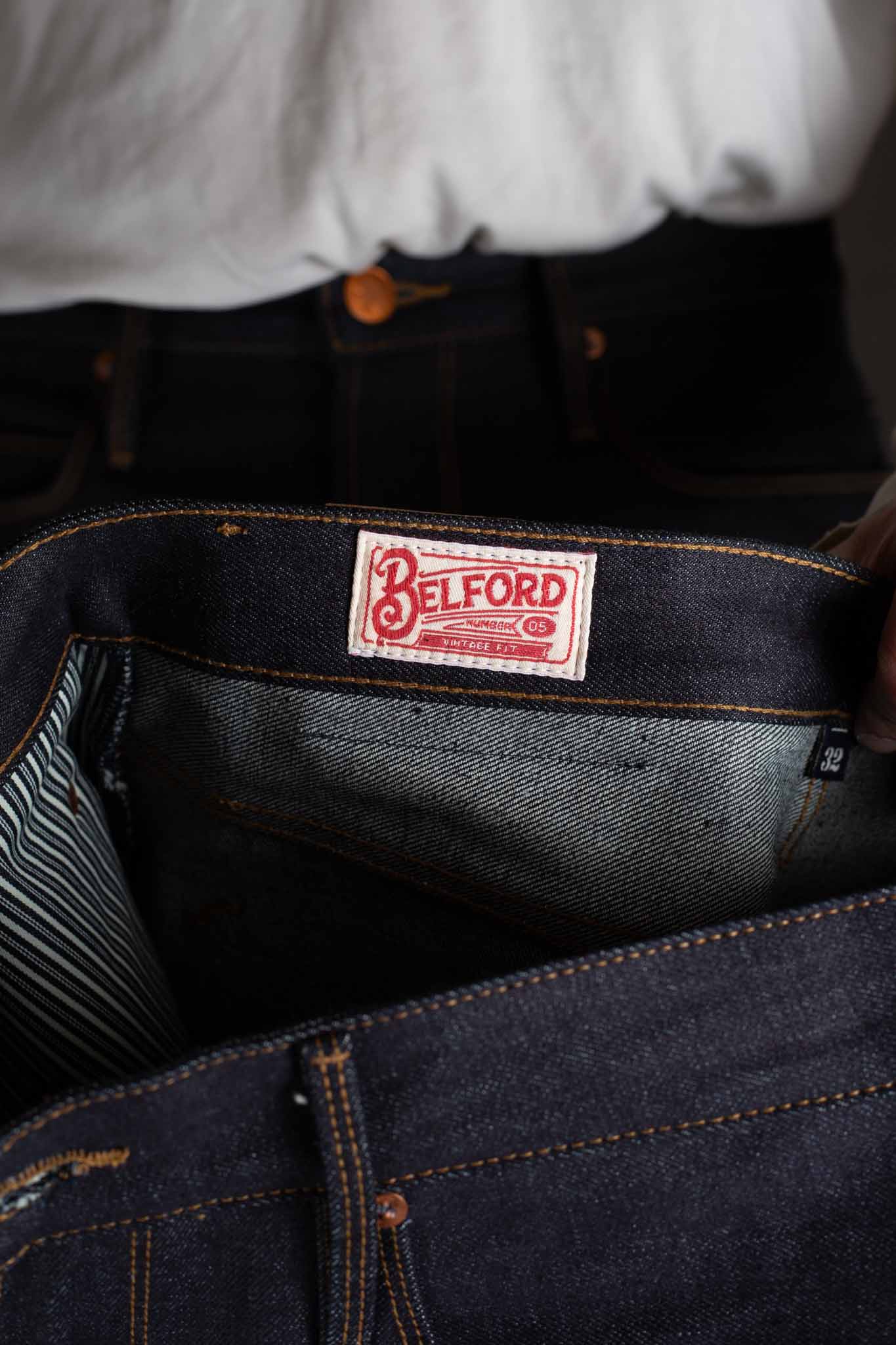 Freenote Cloth - belford straight 14.50 ounce kaihara denim