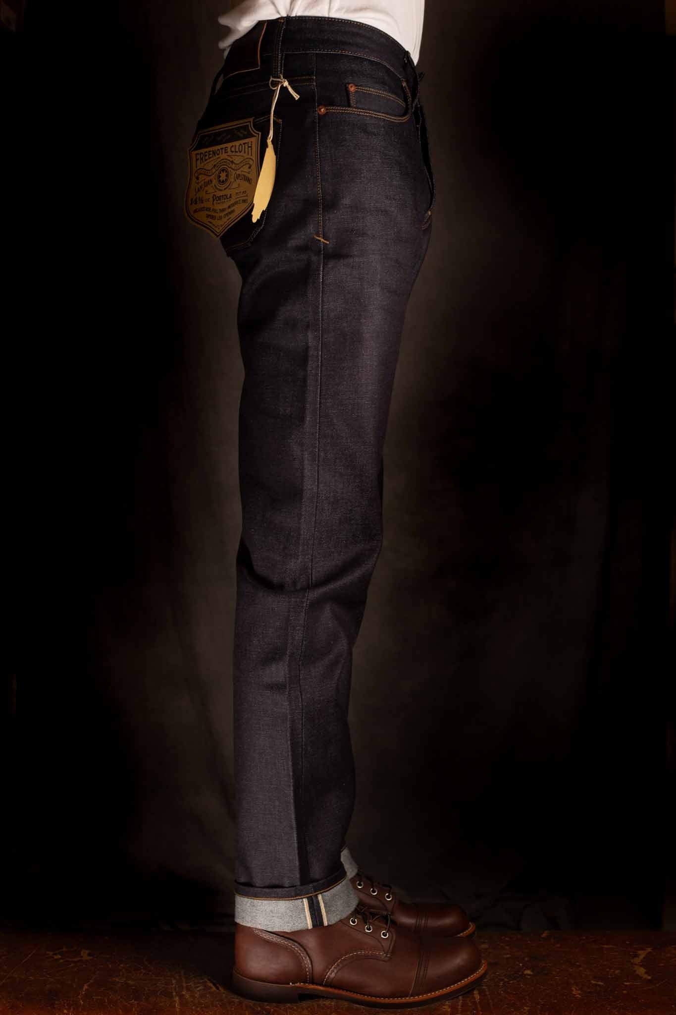 Freenote Cloth - portola classic taper 14.50 ounce kaihara denim