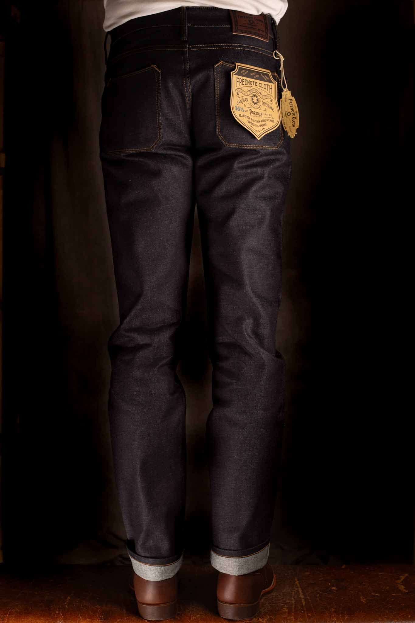 Freenote Cloth - portola classic taper 14.50 ounce kaihara denim