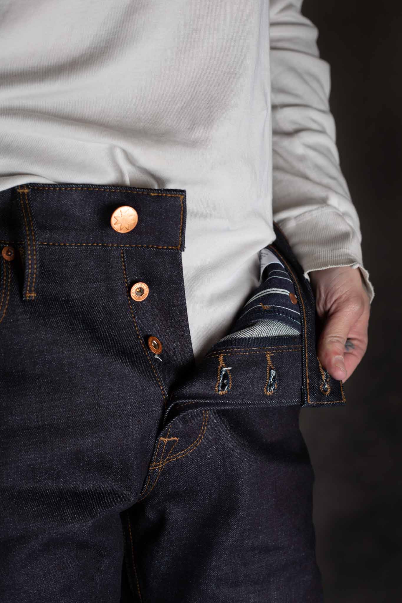 Freenote Cloth - portola classic taper 14.50 ounce kaihara denim