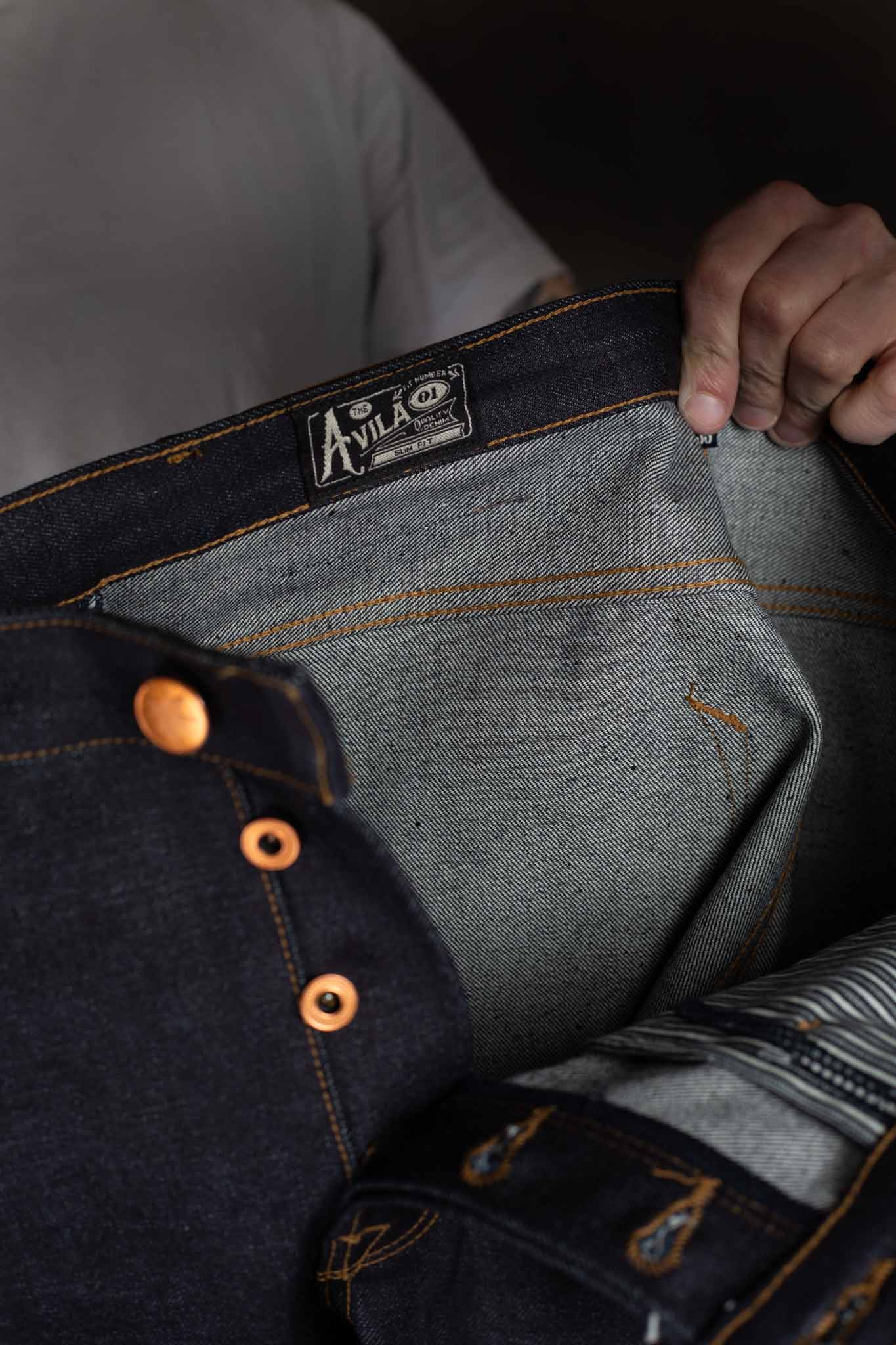 Freenote Cloth - avila slim taper 14.50 ounce kaihara denim