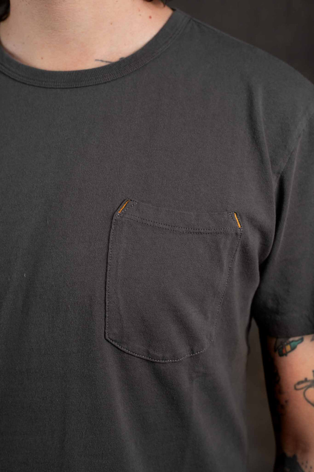 Freenote Cloth 9oz Ounce Pocket T-Shirt Midnight