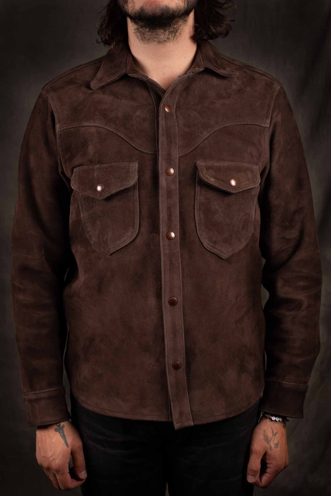 Freenote Cloth packard goatskin chocolate