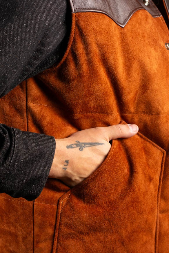 Double Helix The Boxer Vest - SC Brown