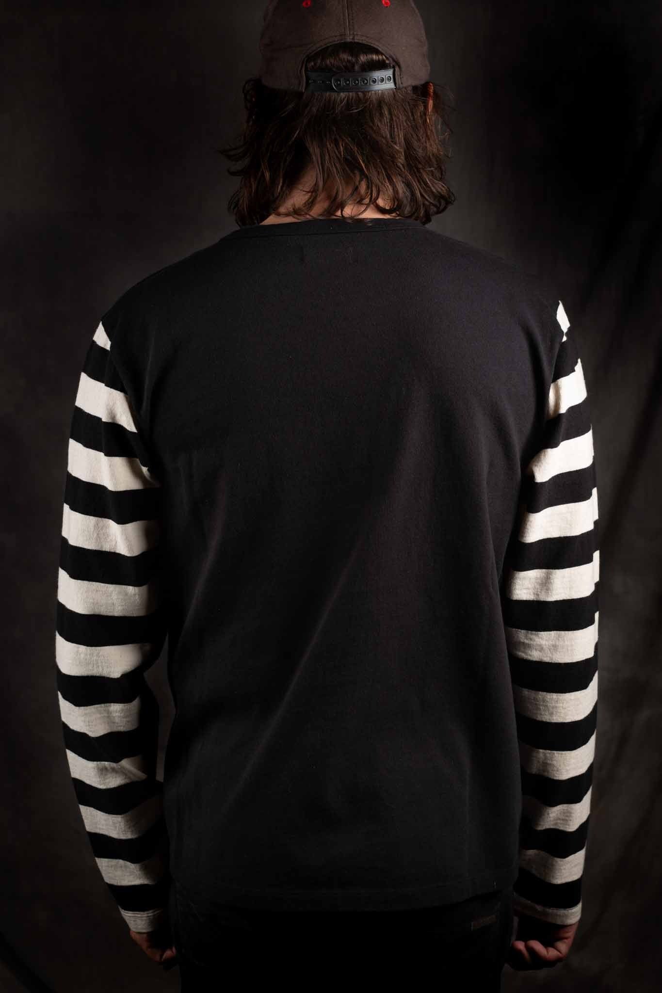 Freenote Cloth - Shifter L/S Tee Black Combo