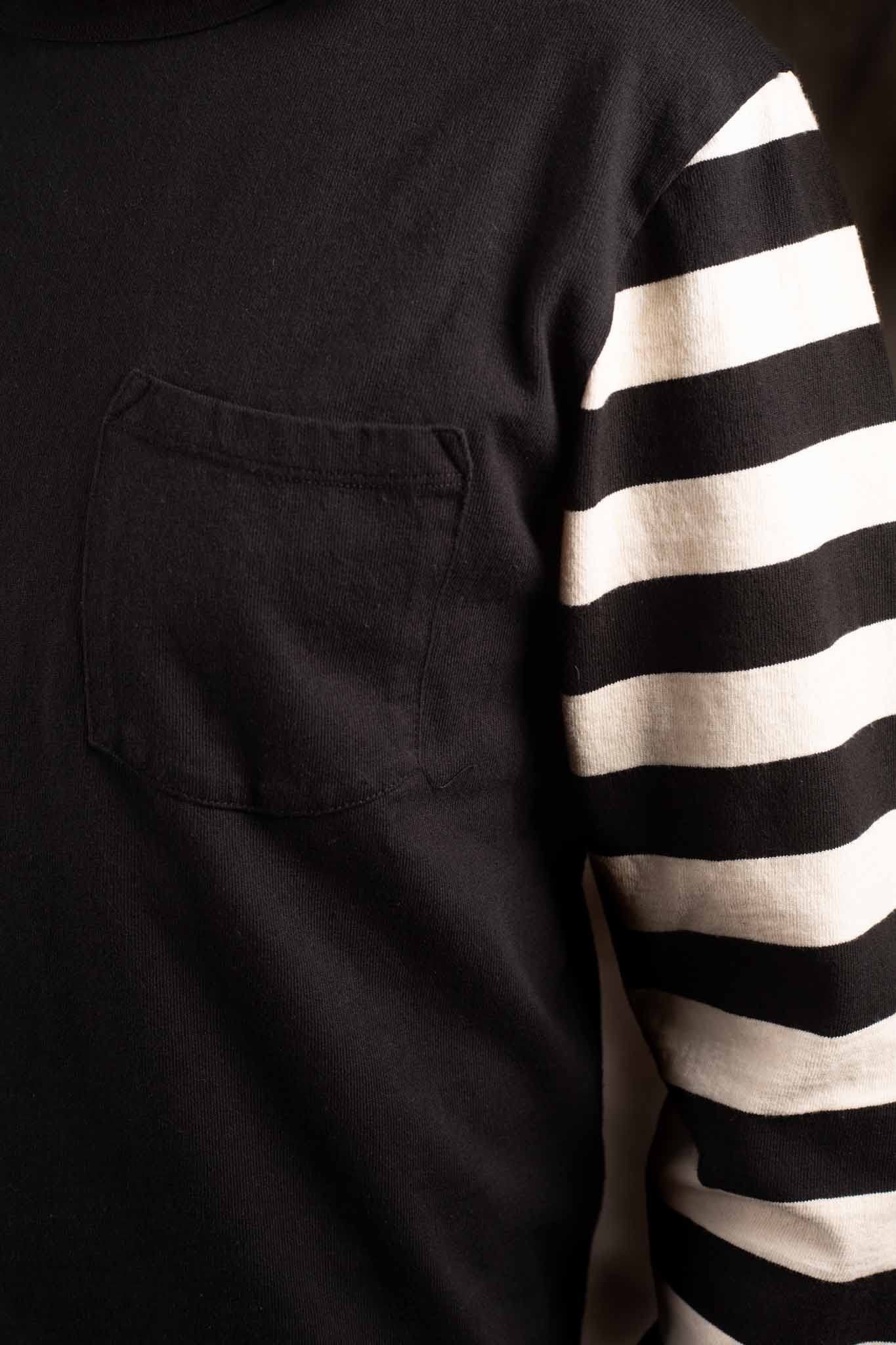 Freenote Cloth - Shifter L/S Tee Black Combo