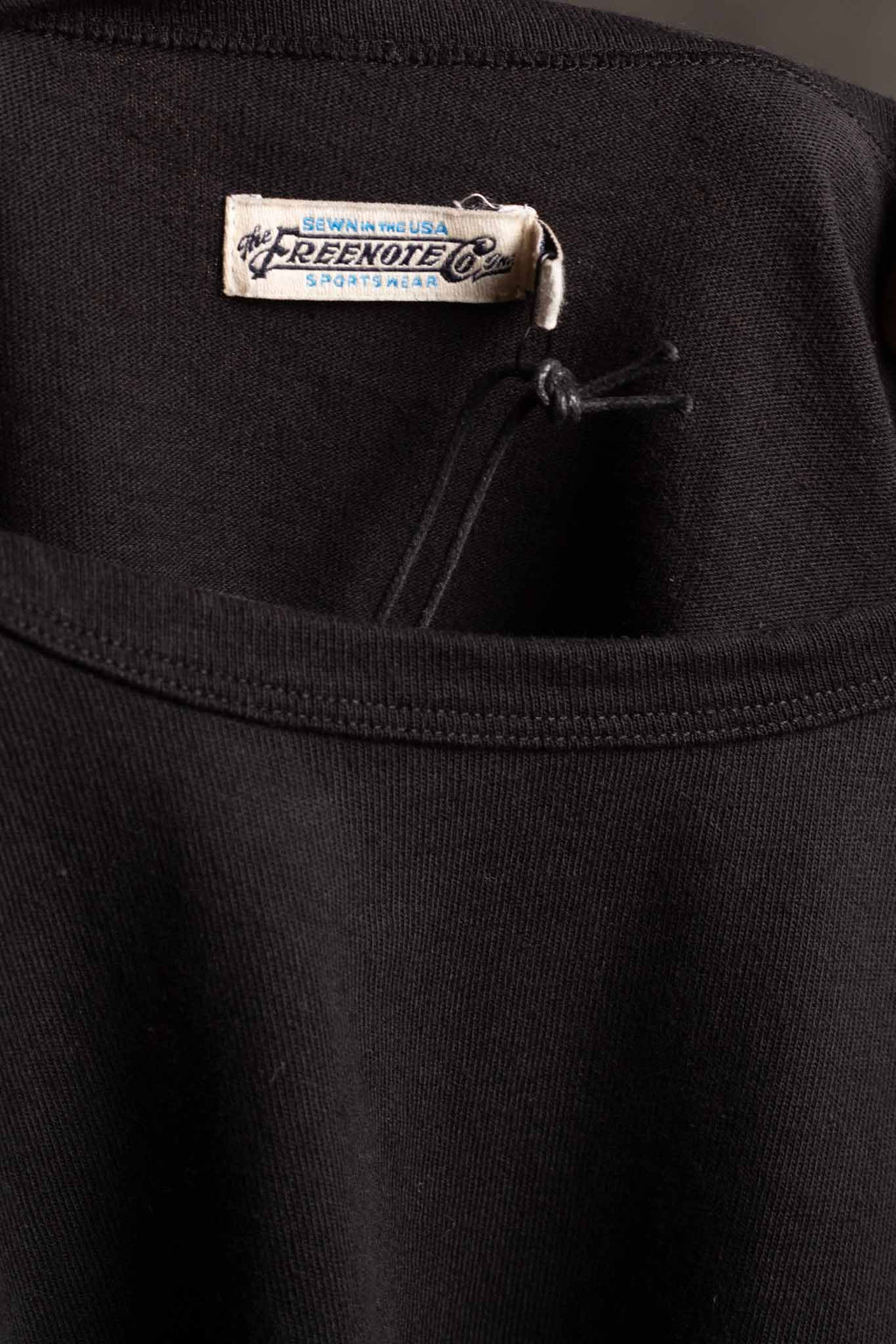 Freenote Cloth - Shifter L/S Tee Black Combo
