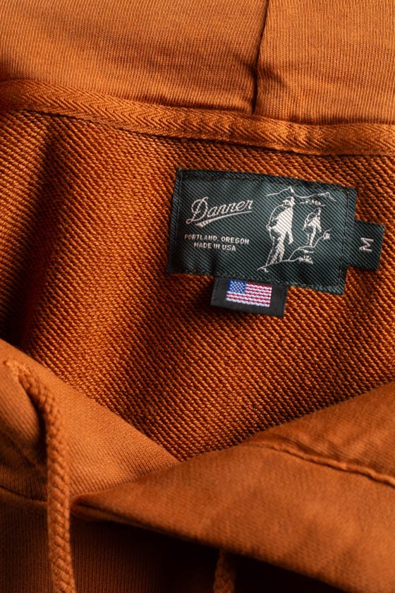 Danner Heavyweight Hoodie Glazed Ginger