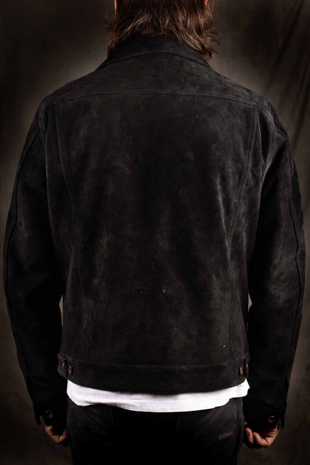 IRON HEART IHJ-49-BLK - Split Steer Modified Type III Jacket - Black