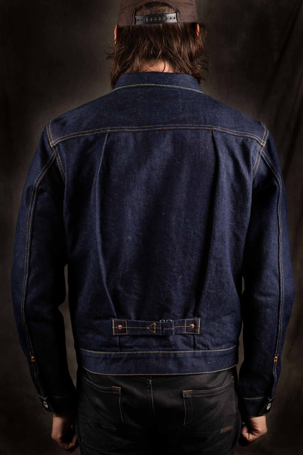 Iron Heart IHJ-139-IND 19oz Selvedge Denim Type II Jacket - Indigo