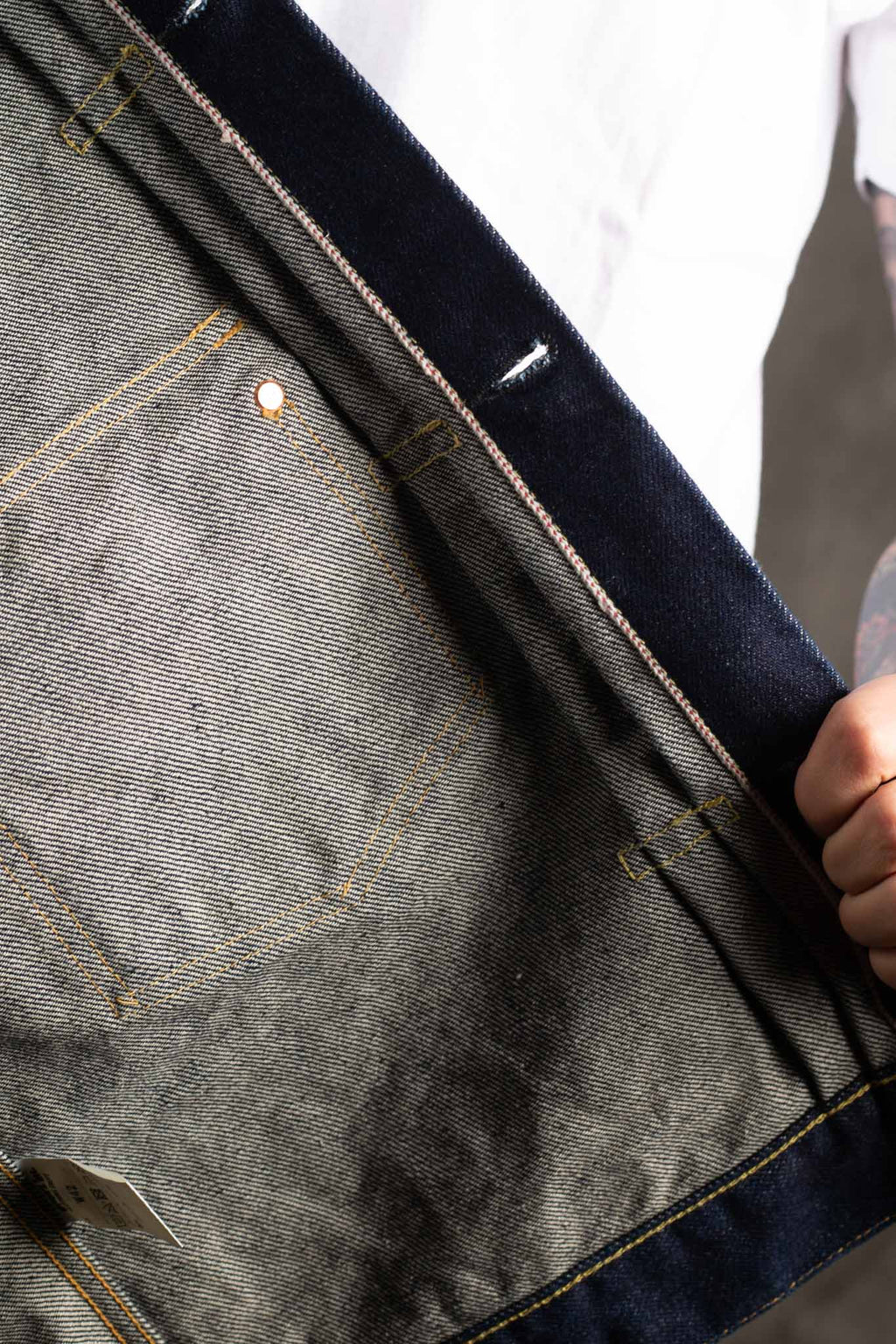 Iron Heart IHJ-139-IND 19oz Selvedge Denim Type II Jacket - Indigo