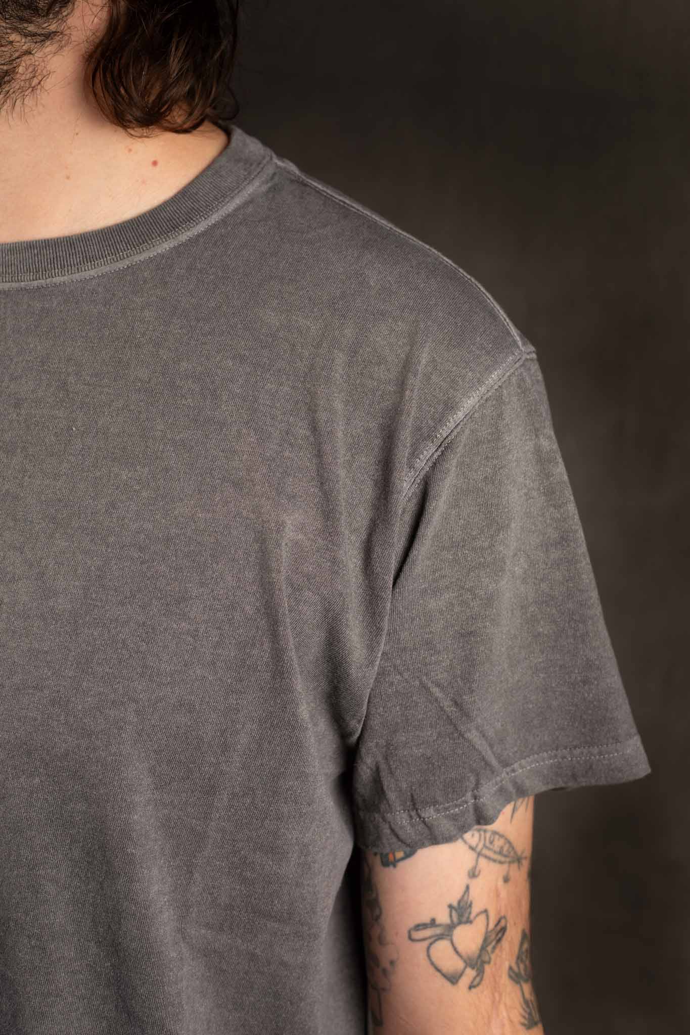 Good On 5.5oz Jersey Tubular Tee Washed Gray