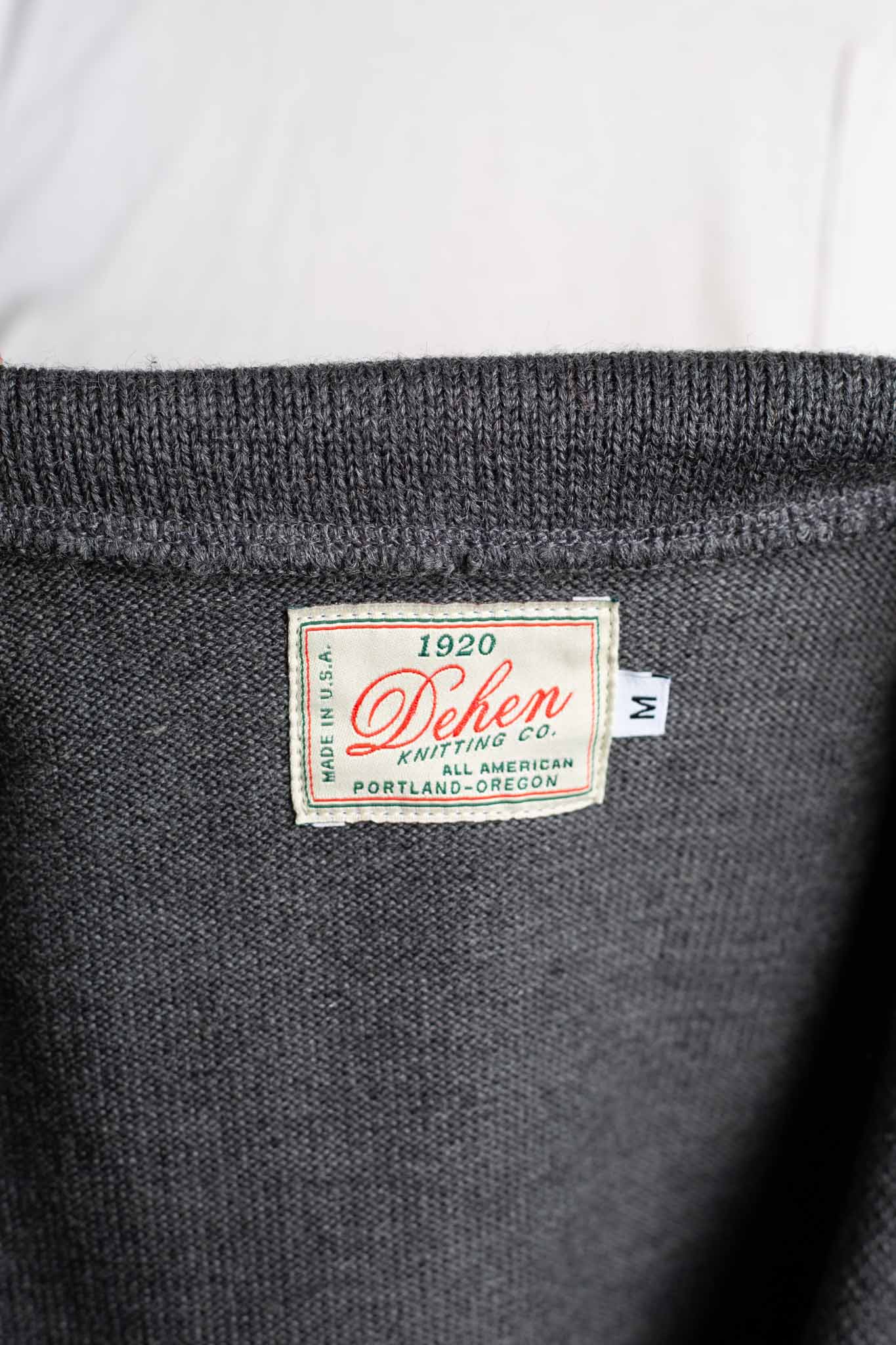 Dehen Shawl Sweater Charcoal