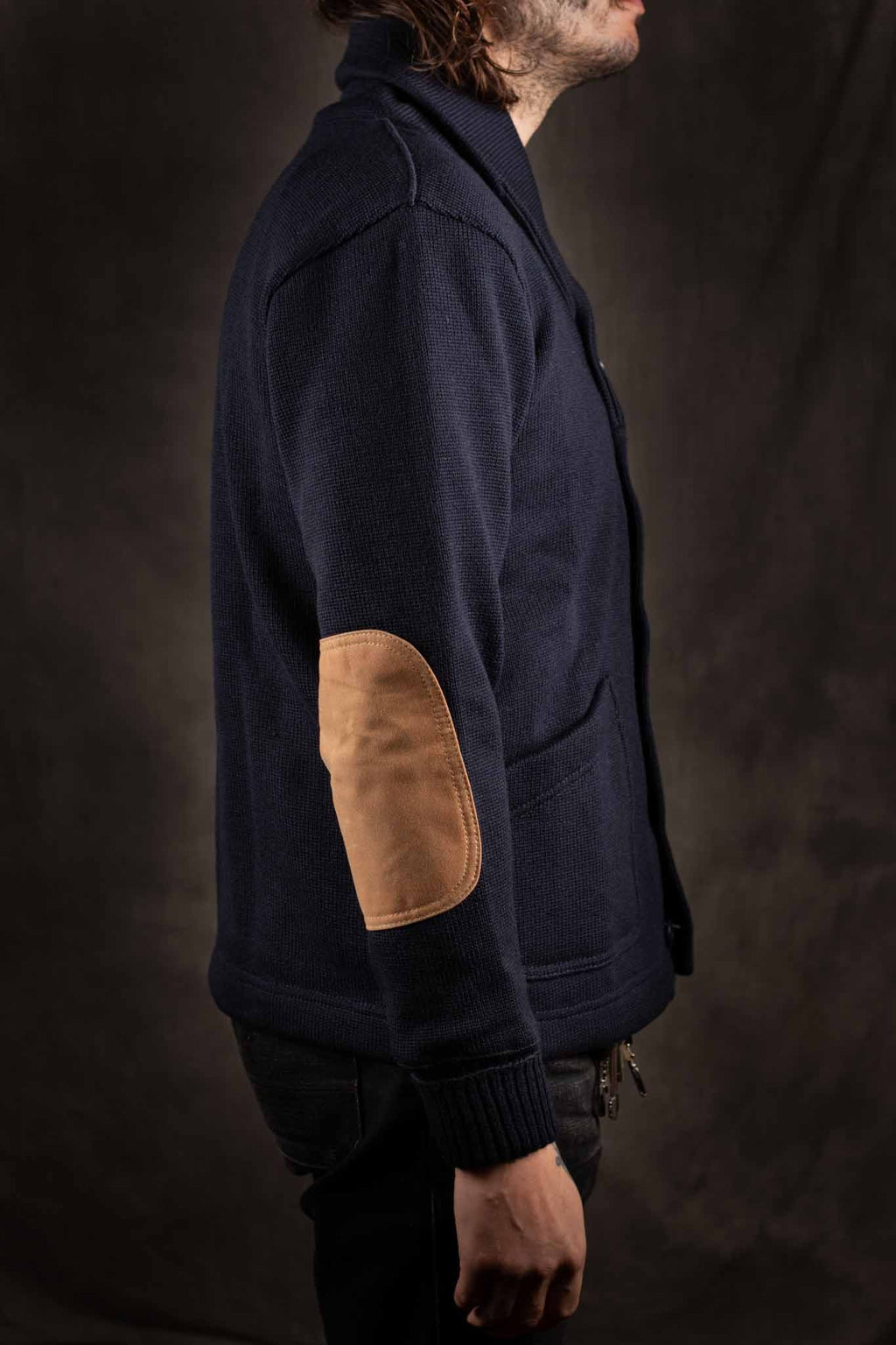 Dehen Shawl Sweater Coat 2.0 - Dark Navy