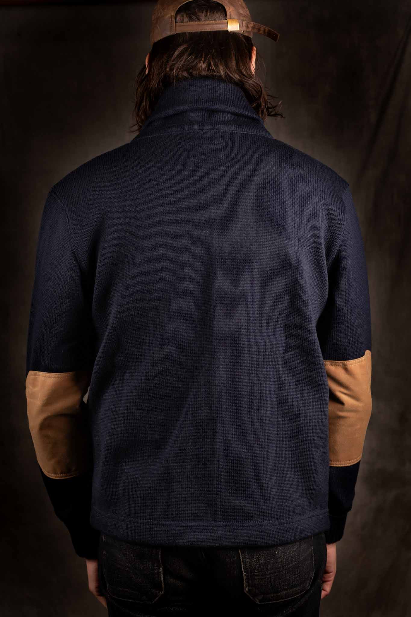 Dehen Shawl Sweater Coat 2.0 - Dark Navy