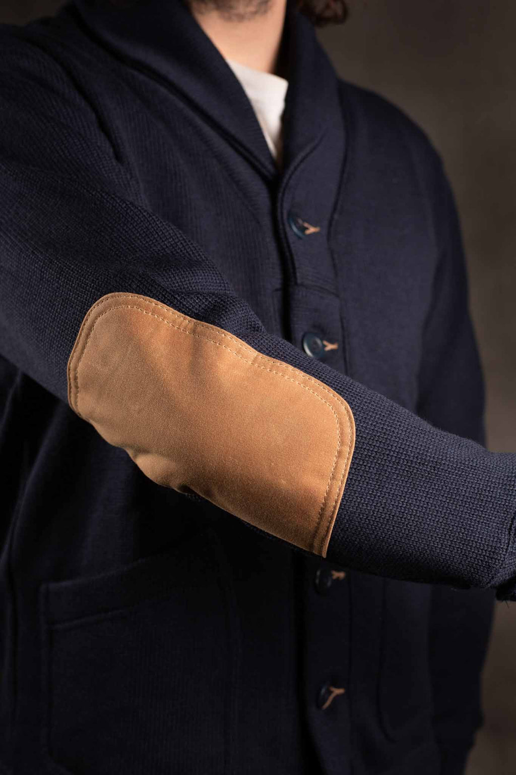 Dehen Shawl Sweater Coat 2.0 - Dark Navy