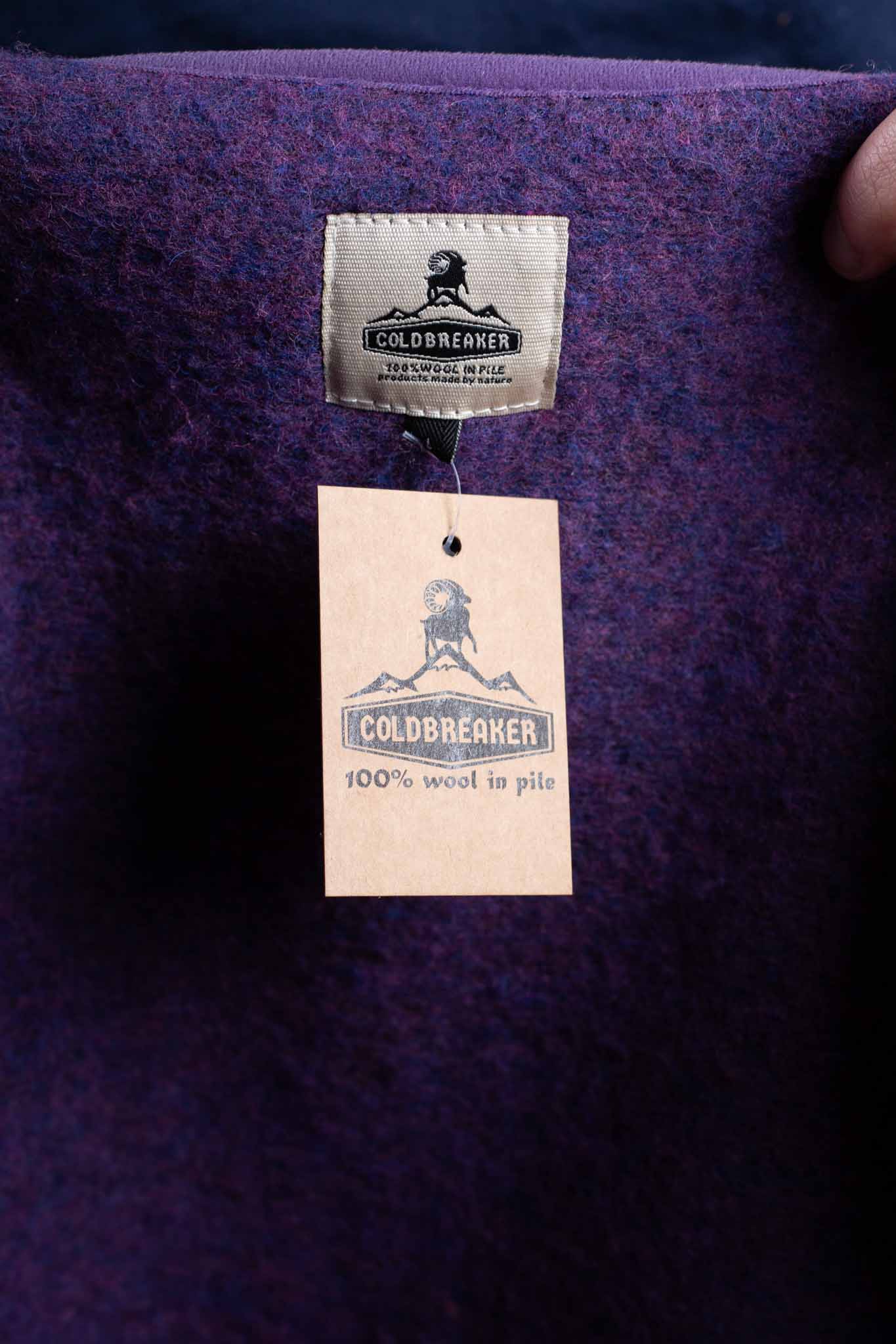 COLDBREAKER - PEPITCO VEST - PURPLE