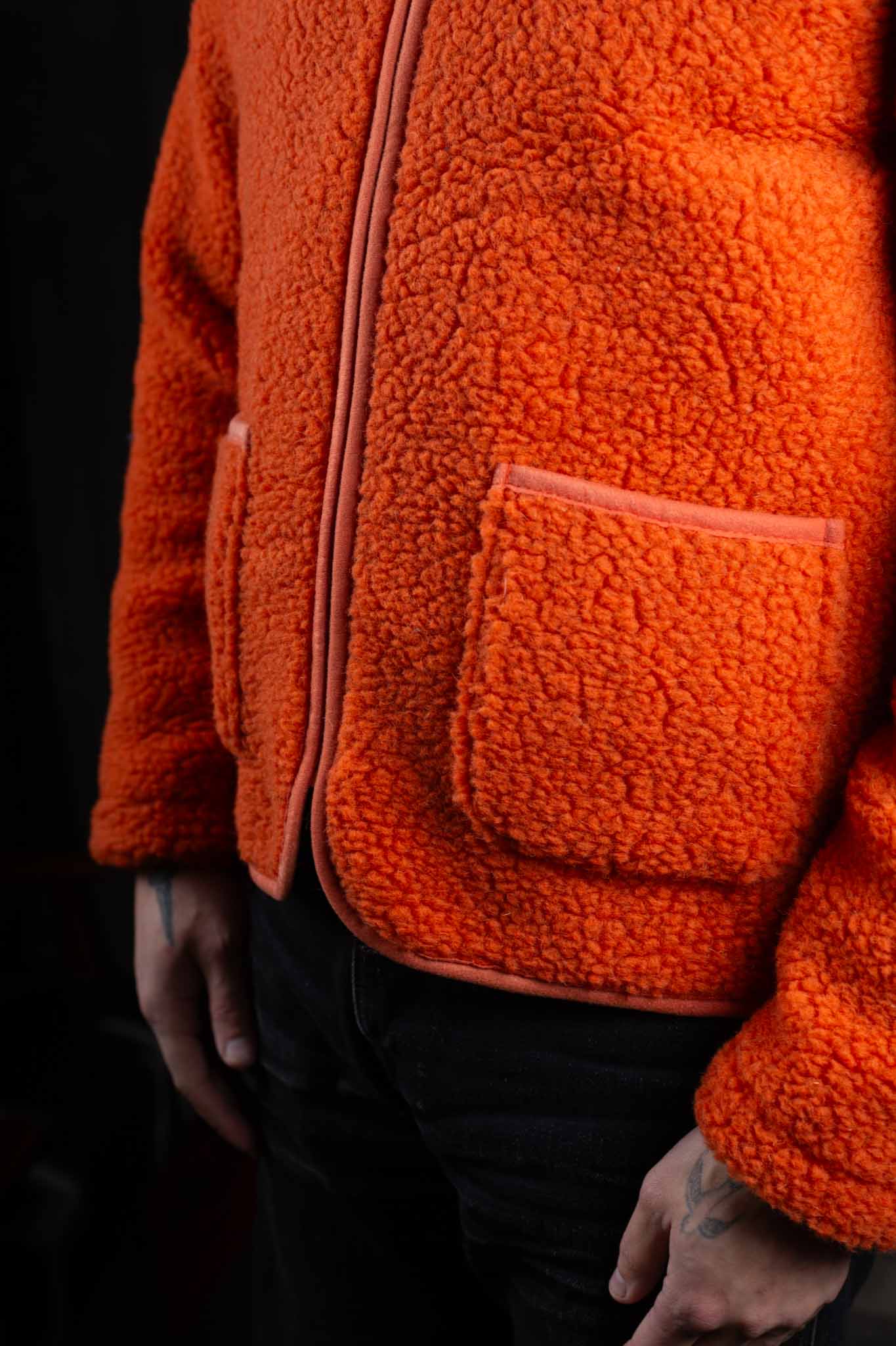 COLDBREAKER - CARDIGAN - ORANGE