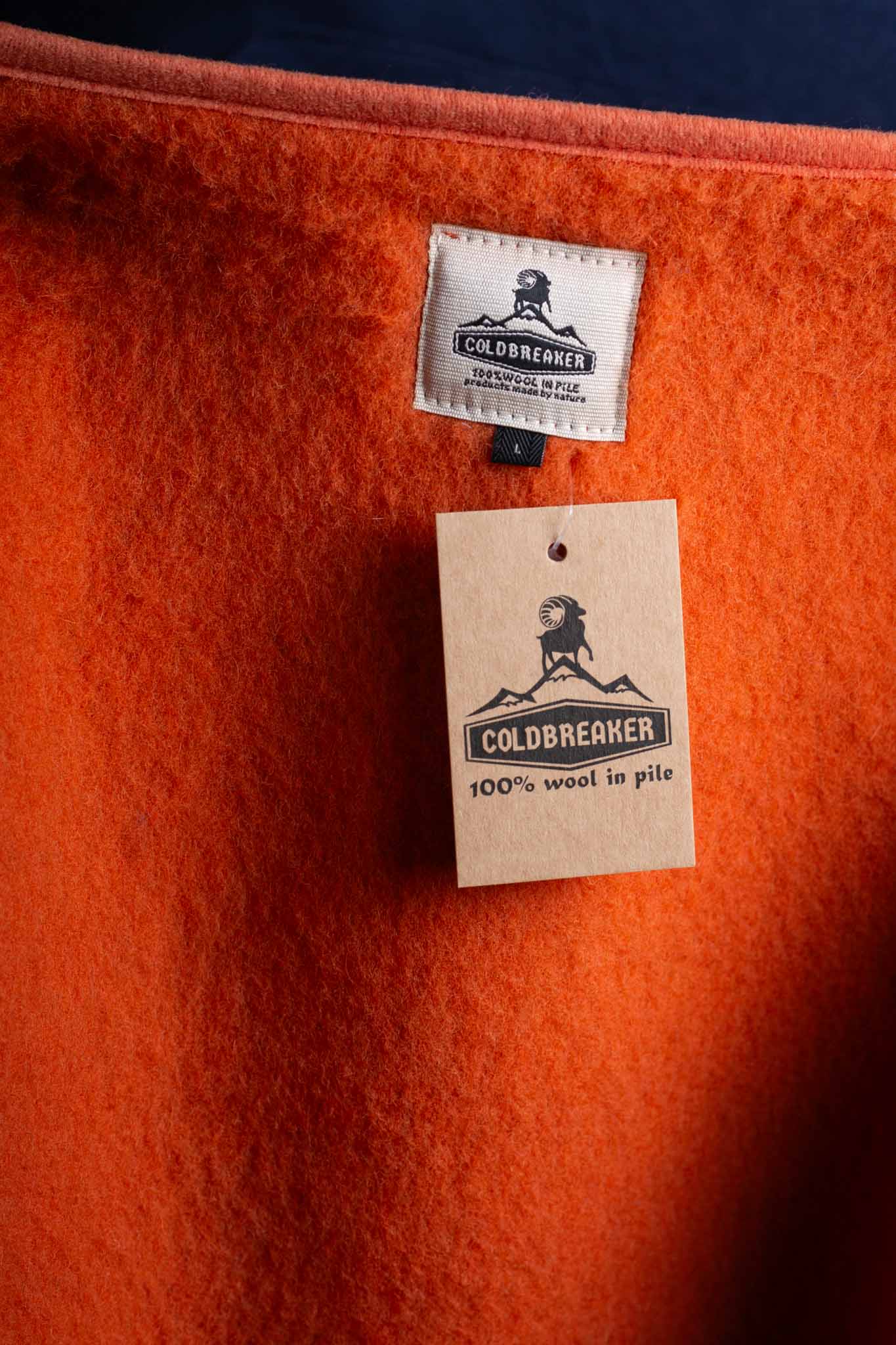 COLDBREAKER - CARDIGAN - ORANGE